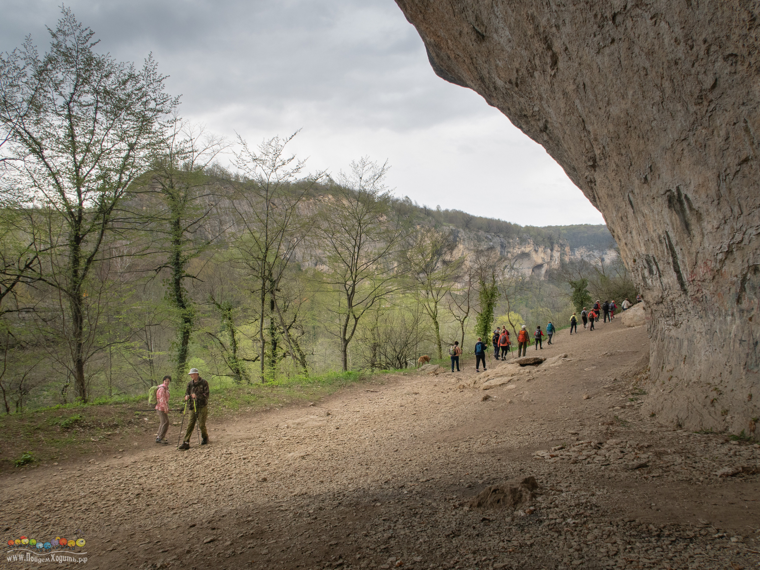 Адыгея — страна водопадов. Фото из походов и путешествий клуба скандинавской ходьбы Пойдем Ходить
