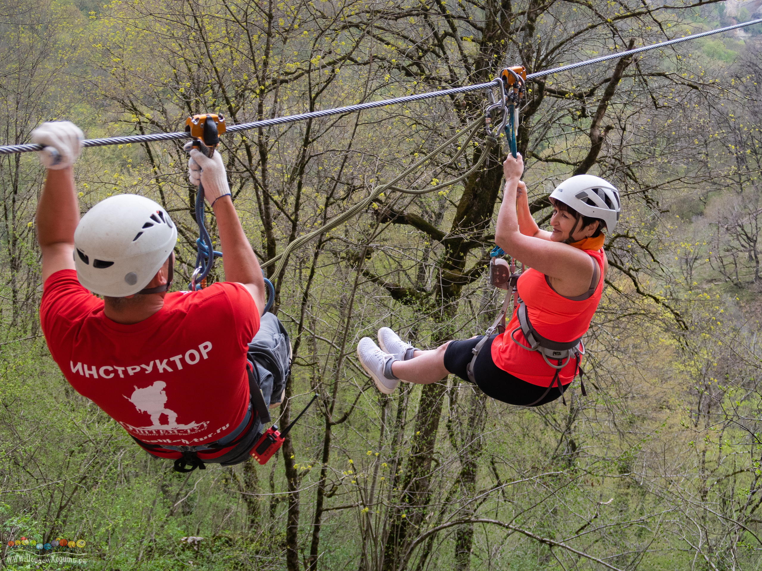 Адыгея — страна водопадов. Фото из походов и путешествий клуба скандинавской ходьбы Пойдем Ходить