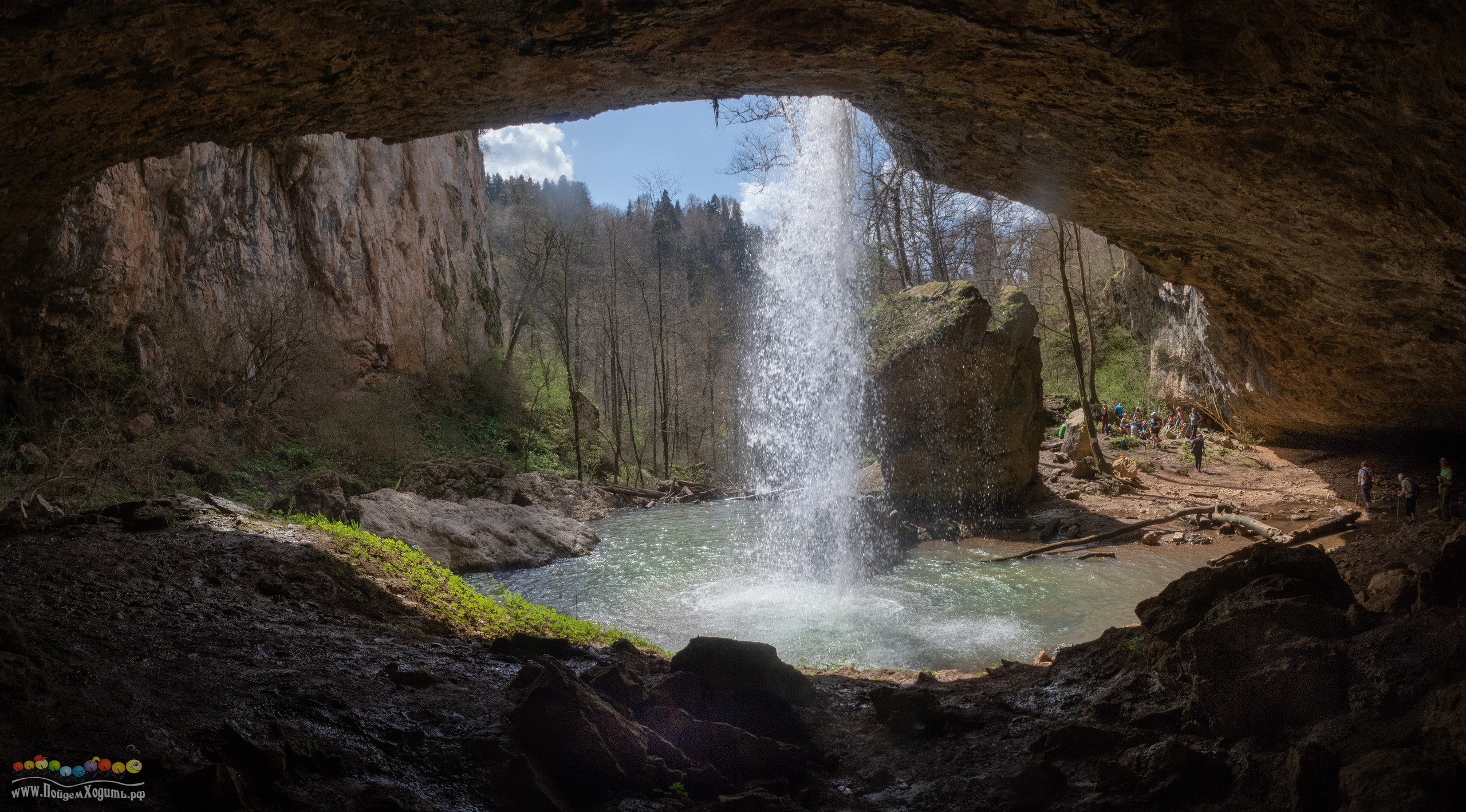 Адыгея — страна водопадов. Фото из походов и путешествий клуба скандинавской ходьбы Пойдем Ходить