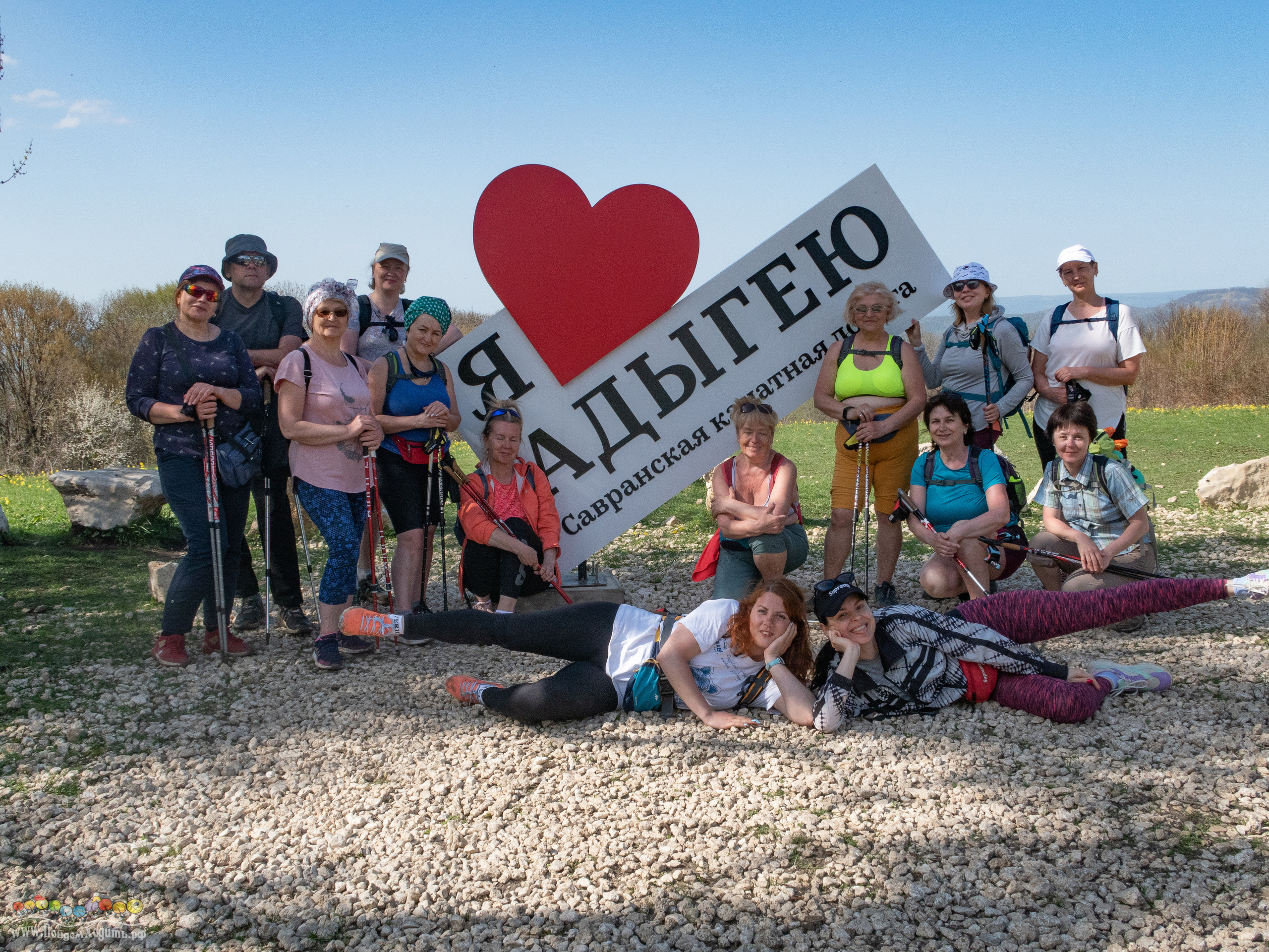 Адыгея — страна водопадов. Фото из походов и путешествий клуба скандинавской ходьбы Пойдем Ходить