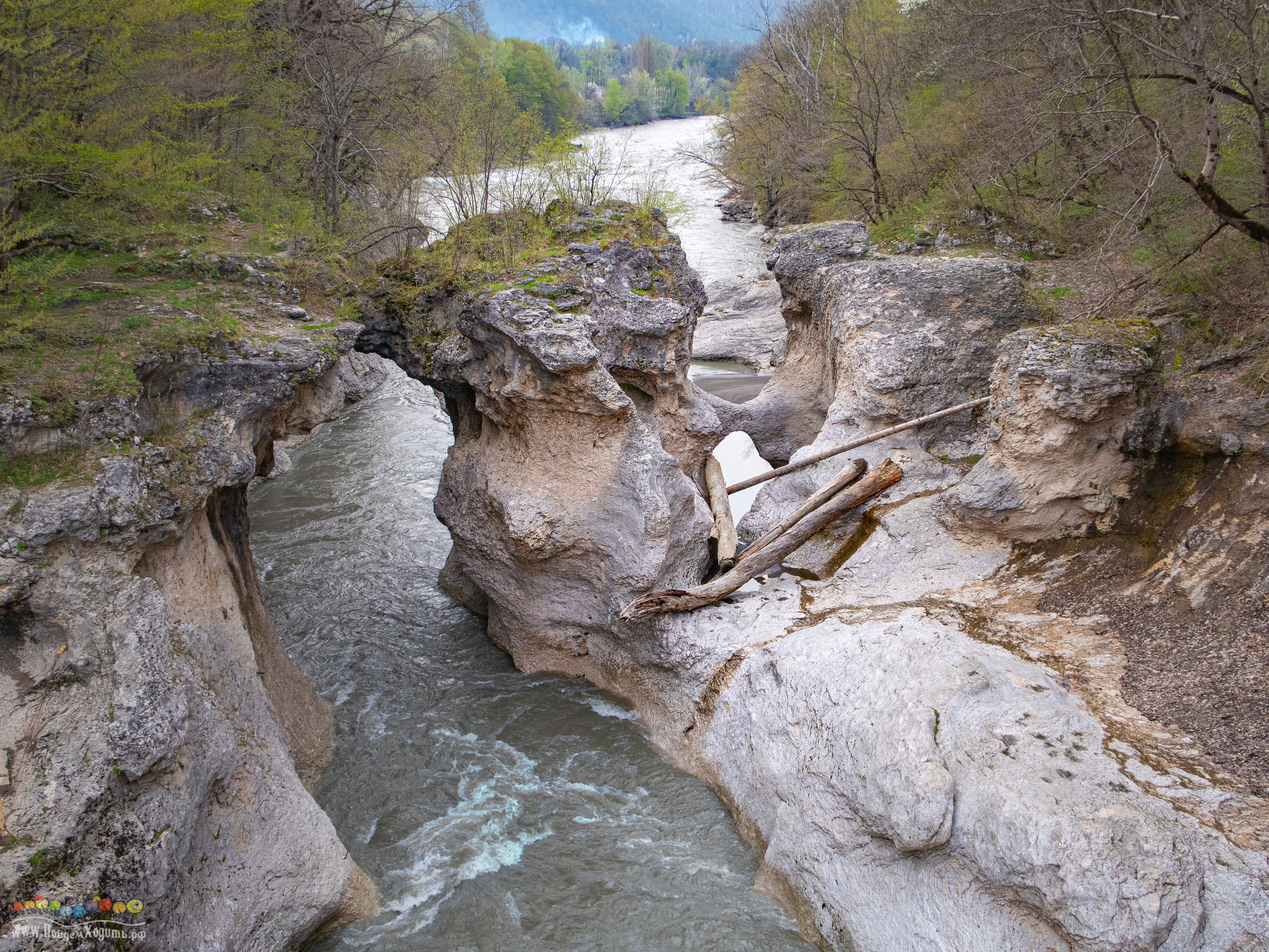 Адыгея — страна водопадов. Фото из походов и путешествий клуба скандинавской ходьбы Пойдем Ходить