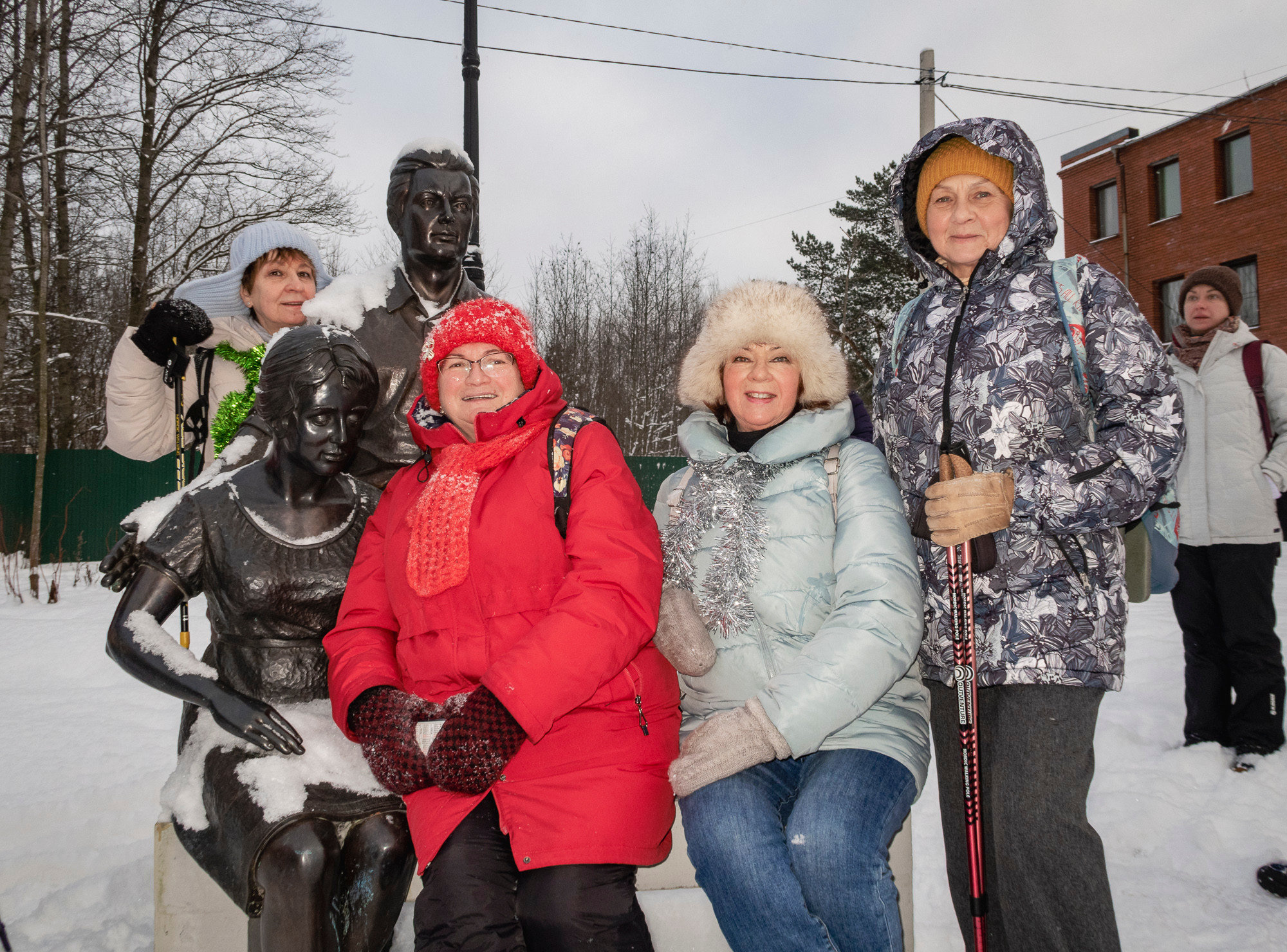 В Токсово к зубрам. Фото из походов и путешествий клуба скандинавской ходьбы Пойдем Ходить