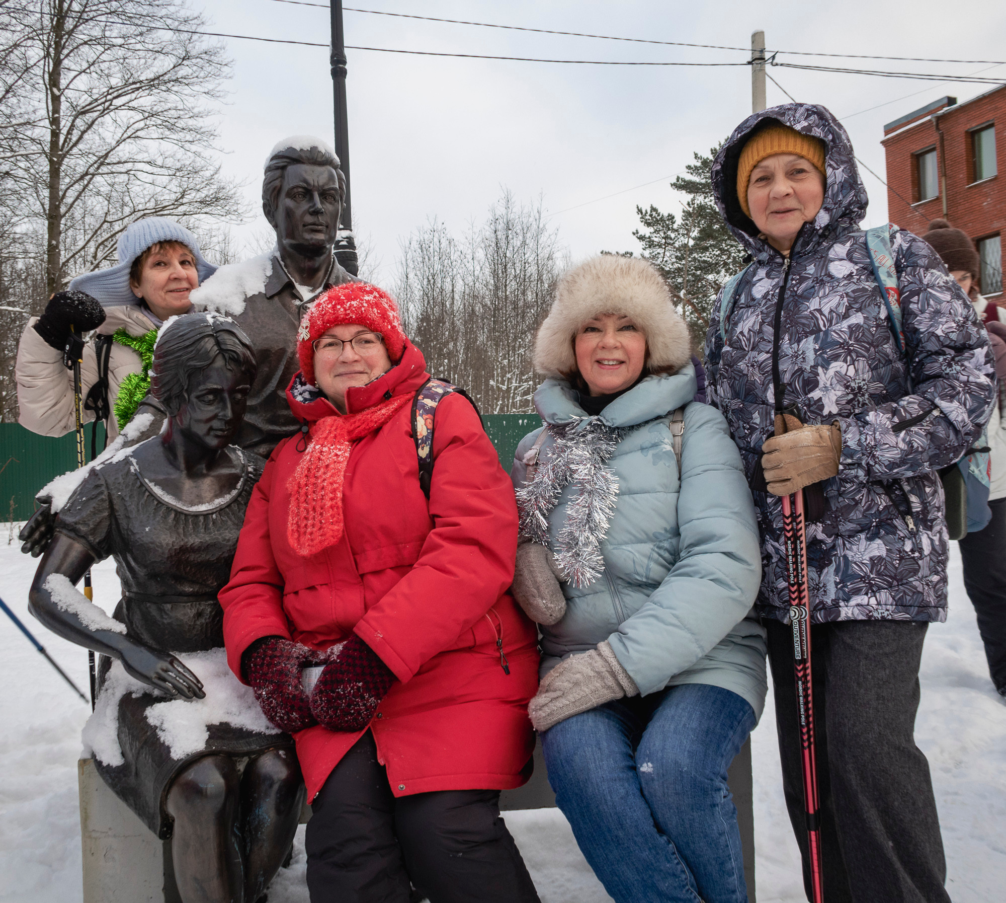 В Токсово к зубрам. Фото из походов и путешествий клуба скандинавской ходьбы Пойдем Ходить