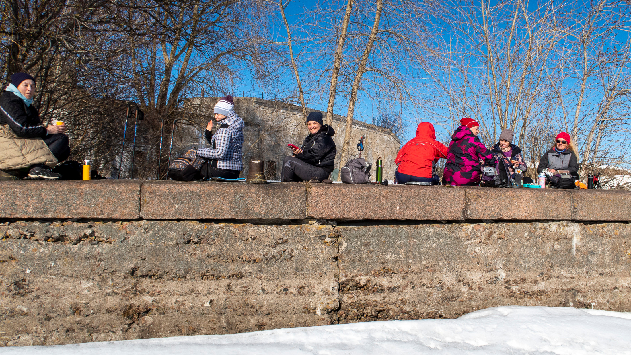 Форт Тотлебен. Фото из походов и путешествий клуба скандинавской ходьбы Пойдем Ходить