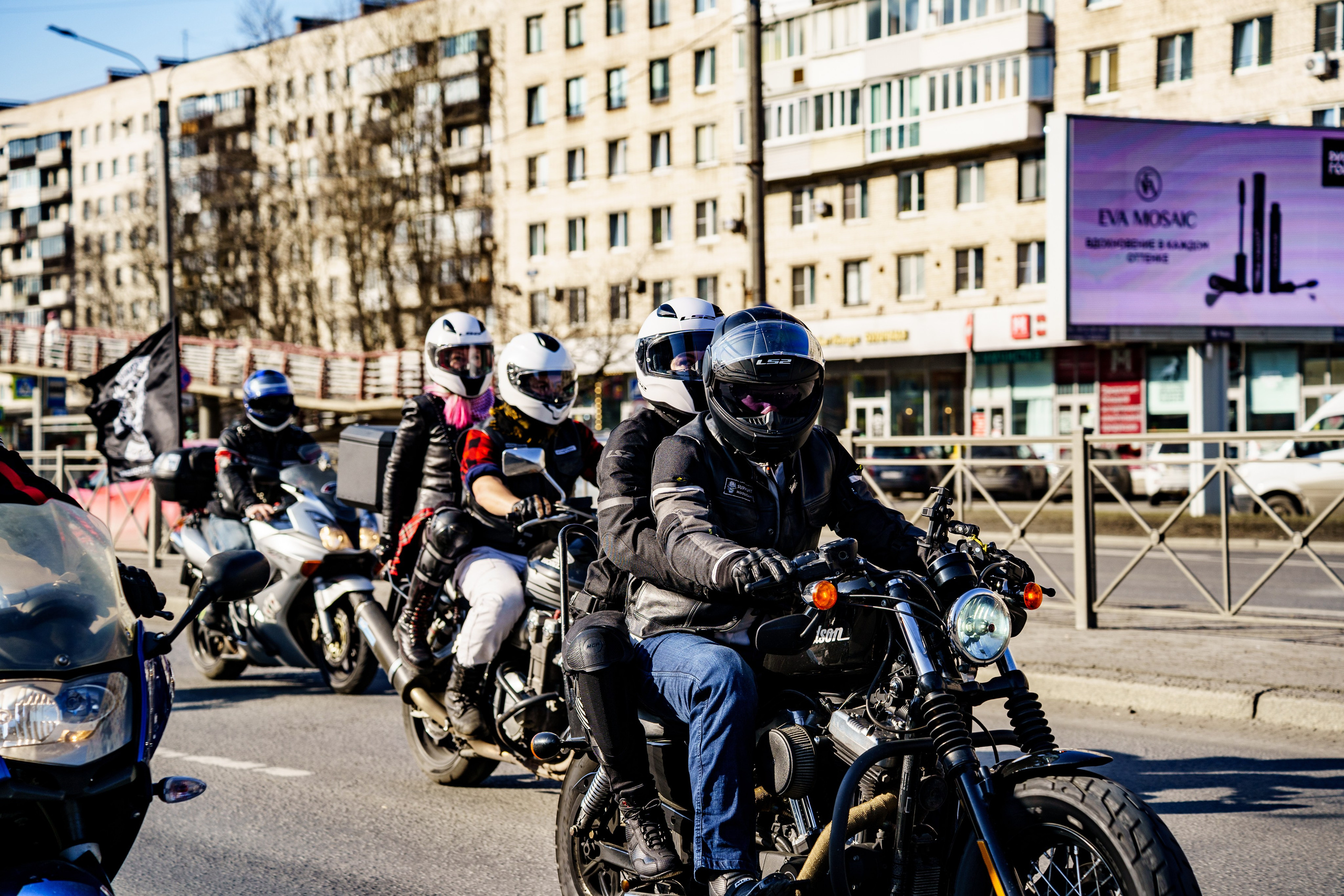 Прохват мотоклуба Norman Riders ч.1. Концертный и репортажный фотограф в Санкт-Петербурге Слава Пахомов