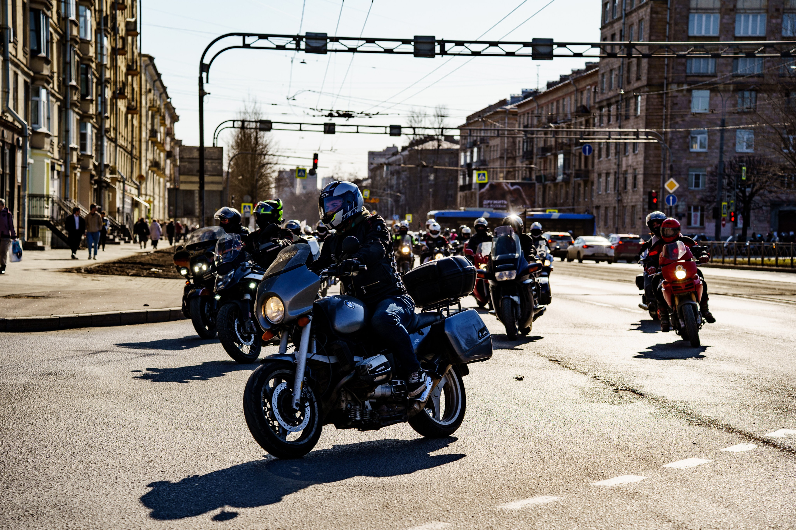 Прохват мотоклуба Norman Riders ч.1. Концертный и репортажный фотограф в Санкт-Петербурге Слава Пахомов