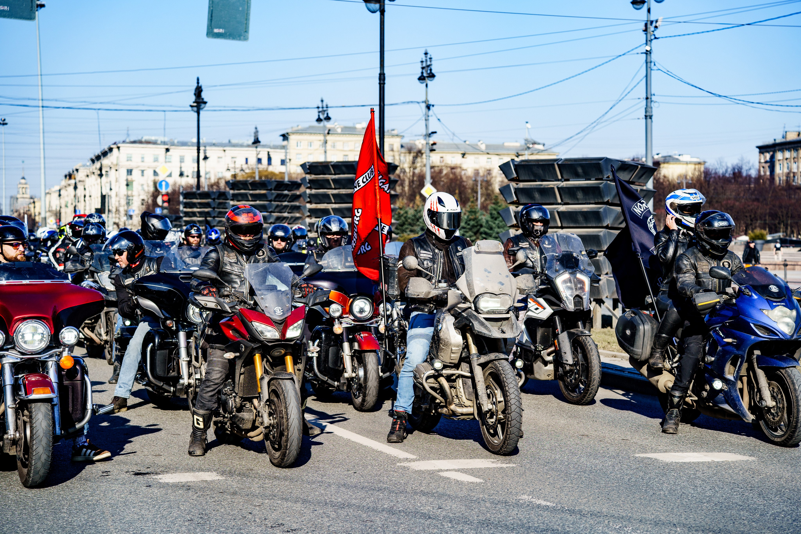 Прохват мотоклуба Norman Riders ч.1. Концертный и репортажный фотограф в Санкт-Петербурге Слава Пахомов