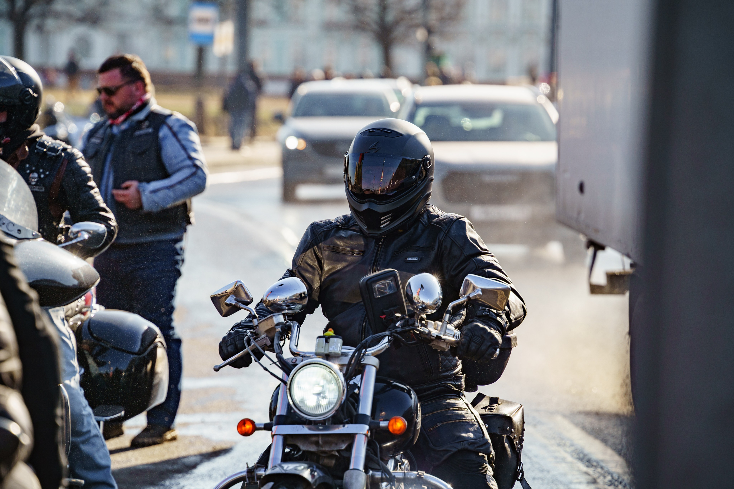Прохват мотоклуба Norman Riders ч.1. Концертный и репортажный фотограф в Санкт-Петербурге Слава Пахомов