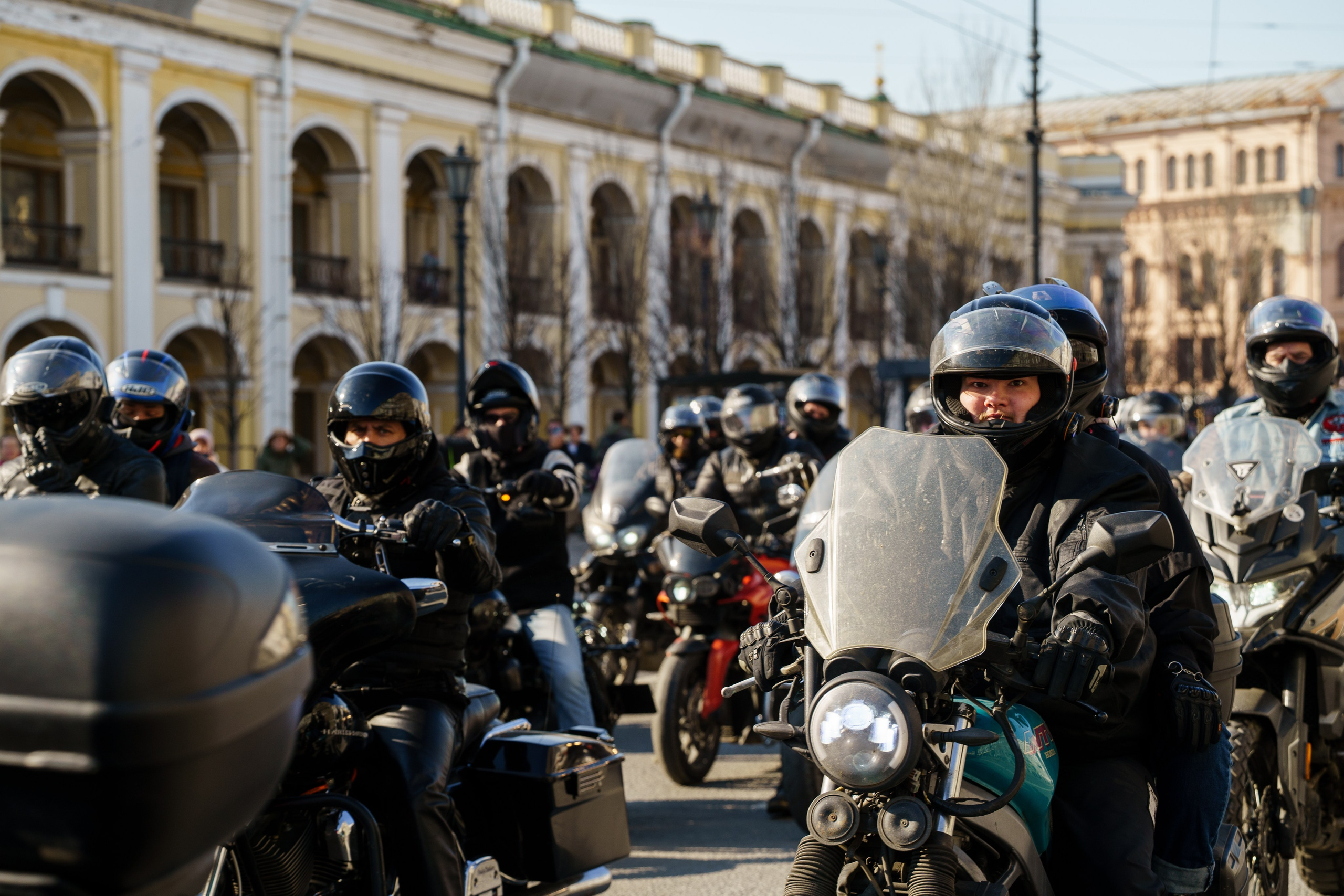 Прохват мотоклуба Norman Riders ч.1. Концертный и репортажный фотограф в Санкт-Петербурге Слава Пахомов