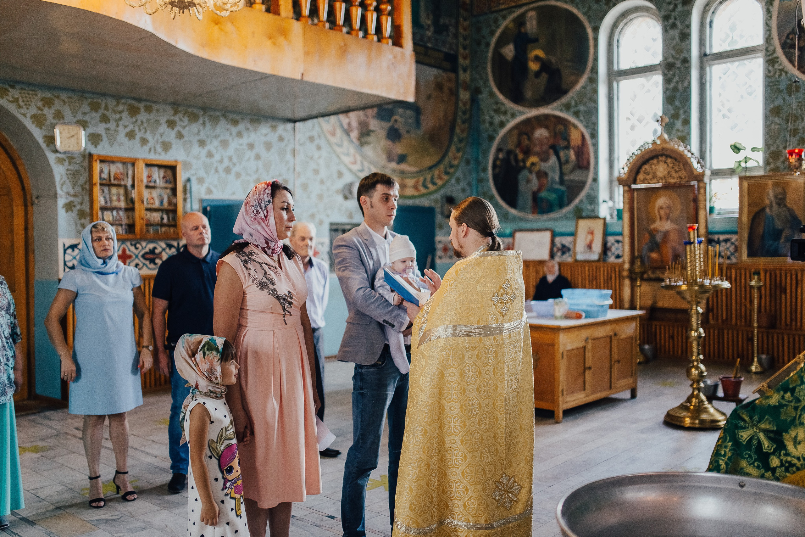 Таинство Крещения. Свадебный и семейный фотограф Екатерина Бубнова