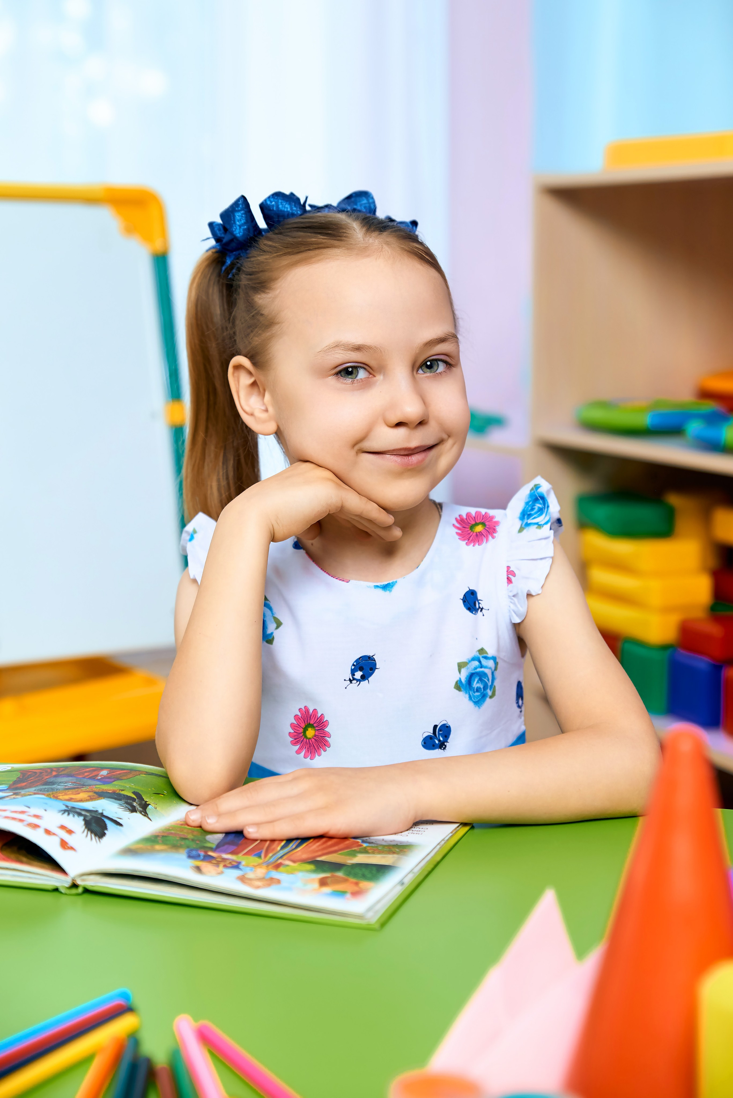 Группа Капельки Детский сад Глазуновка выпуск 2024. Фотограф в Орле Павел Черкасов