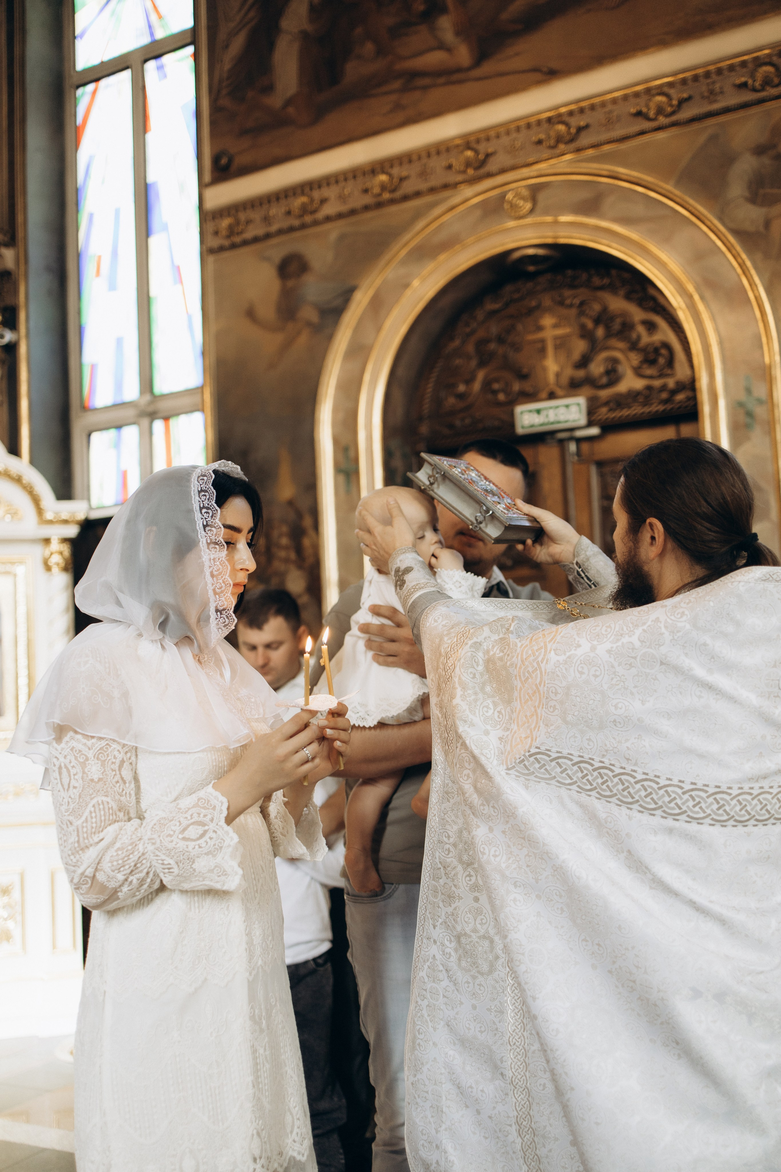Крещение Арины. Самый теплый фотограф в Краснодаре Рябоконь Ксения