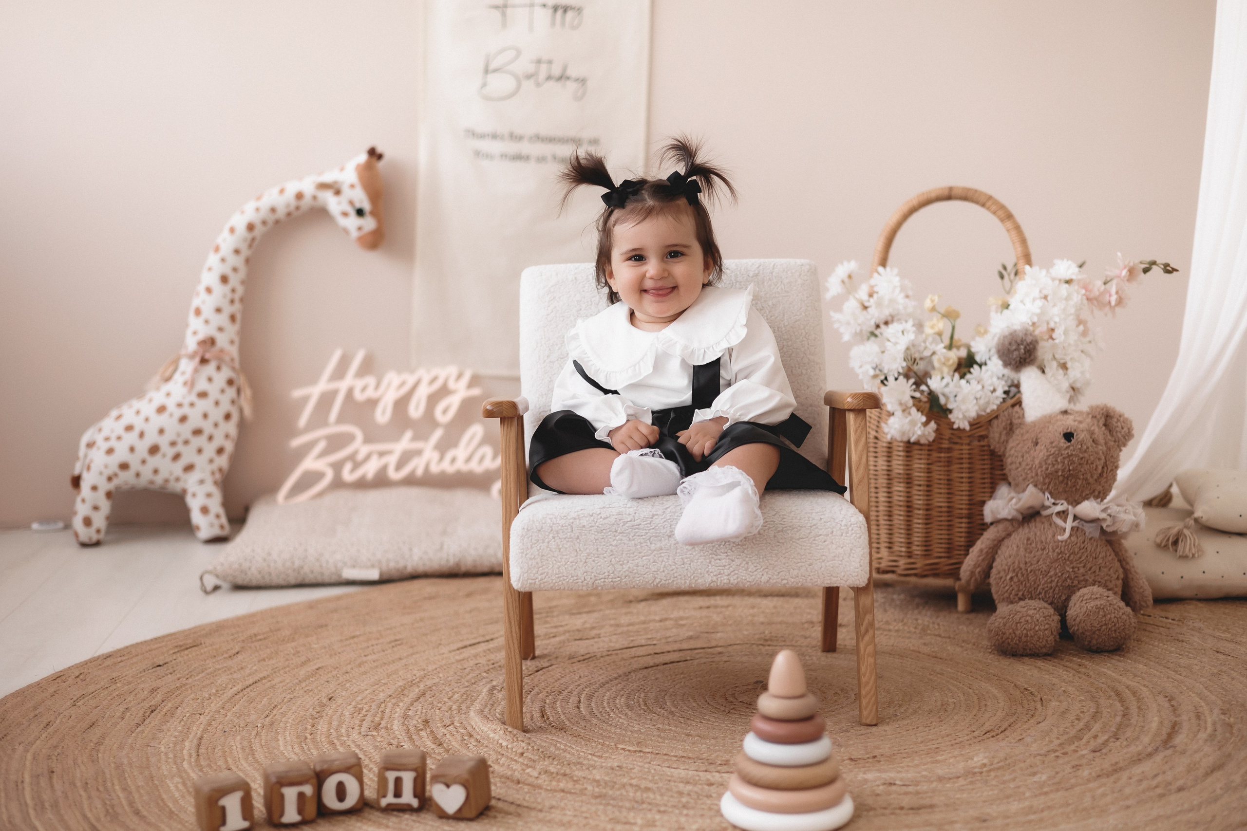 Софийке 1 год. Фотограф в Волгограде — Александра Искандерова