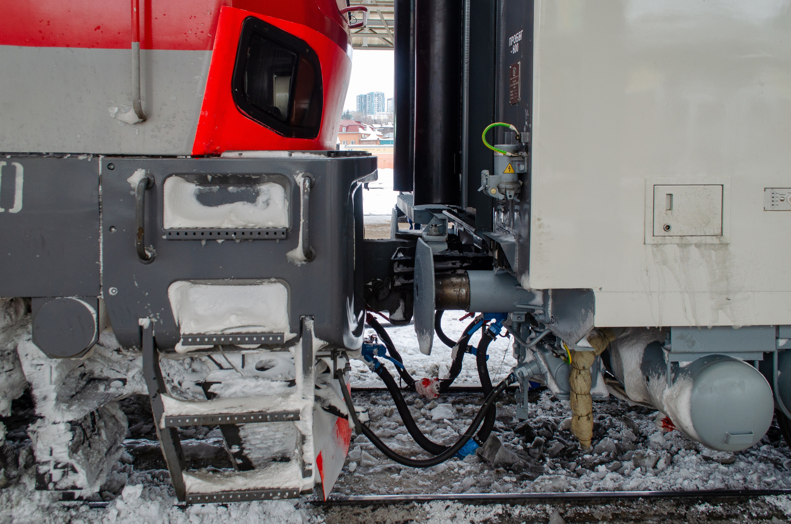 Первое прибытие двухэтажного поезда в Красноярск. Данила Попов • Фотограф Хакасия •