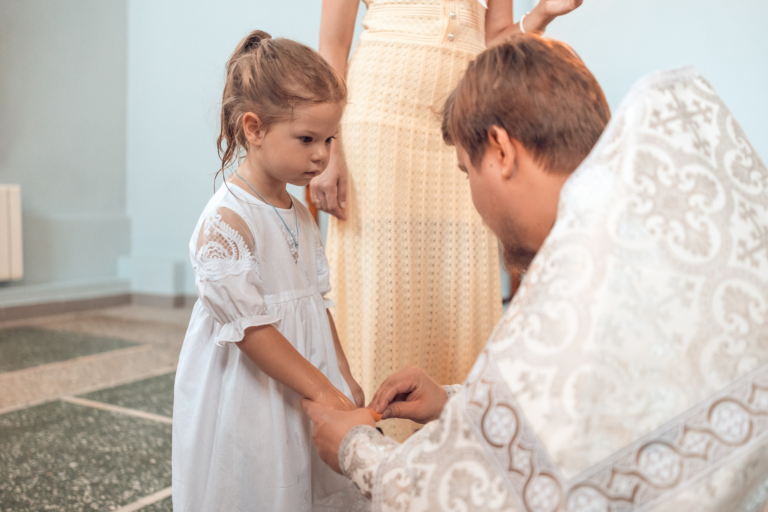 Таинство Крещения Ярославы. Храм Сошествия Святого Духа. Главная