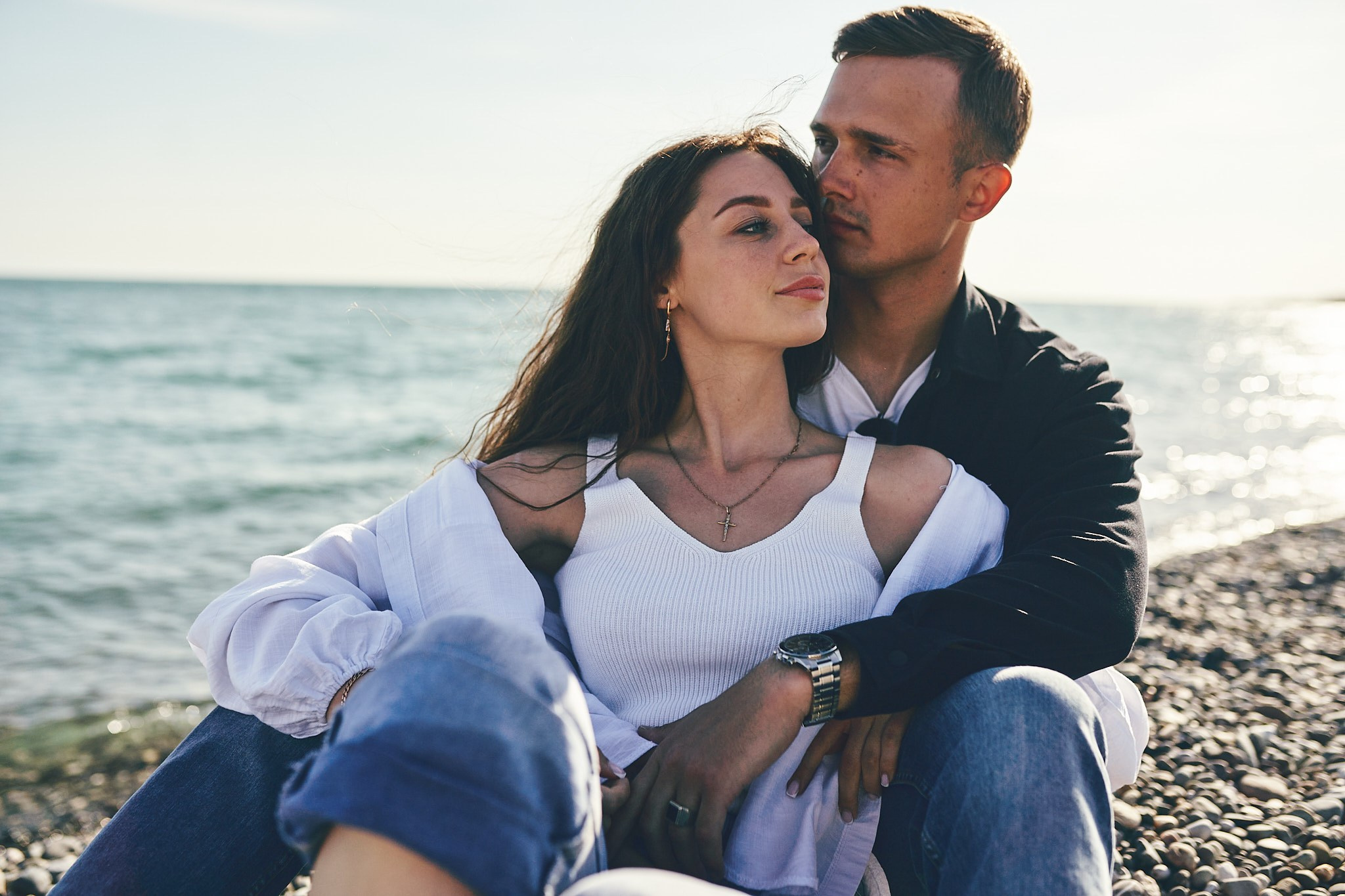 Love story в Сочи на берегу моря. Фотограф в Сочи Катя Гончарова