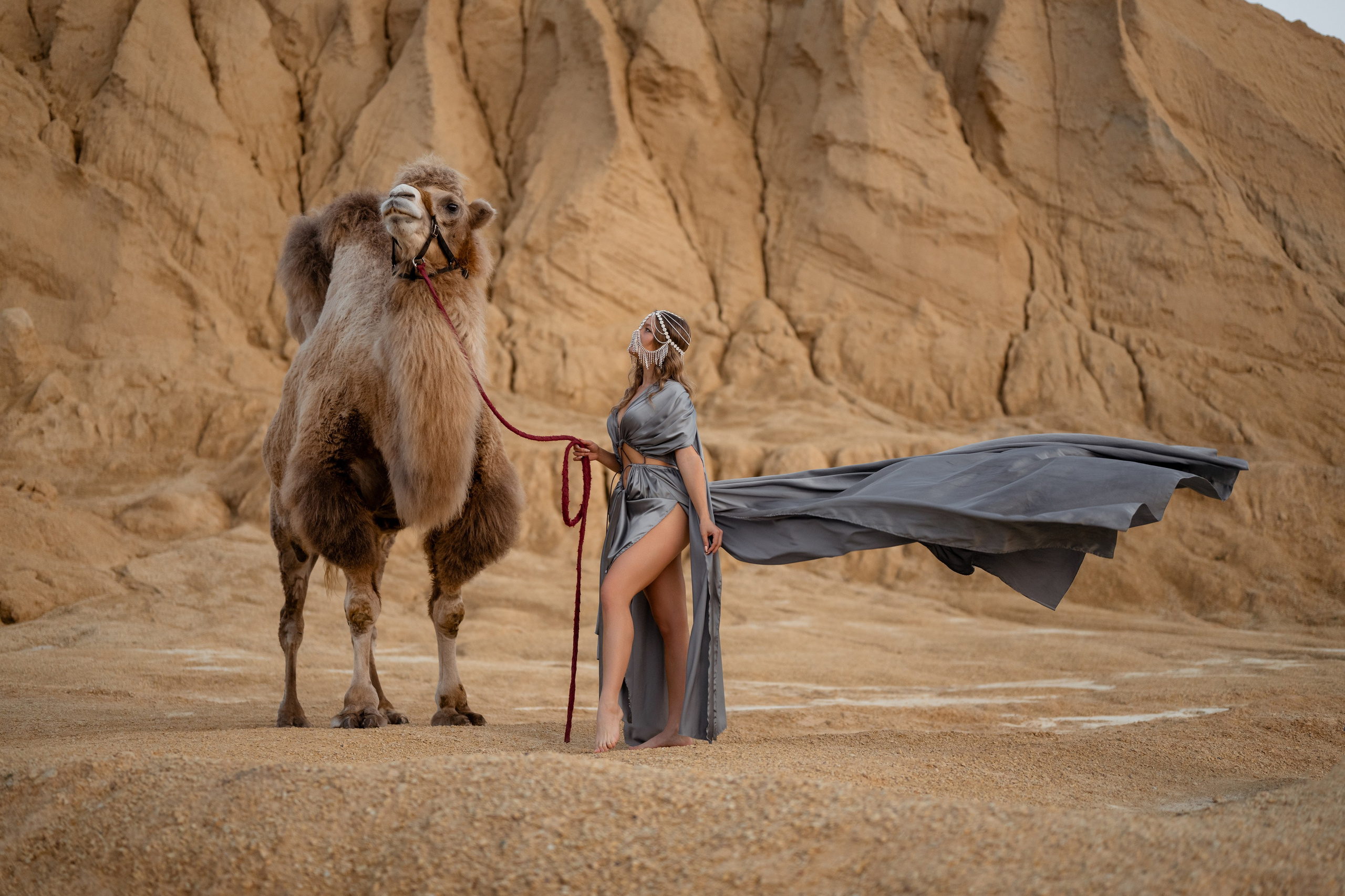 Екатерина в пустыне. Свадебный и семейный фотограф в СПб Валерия Фомичева