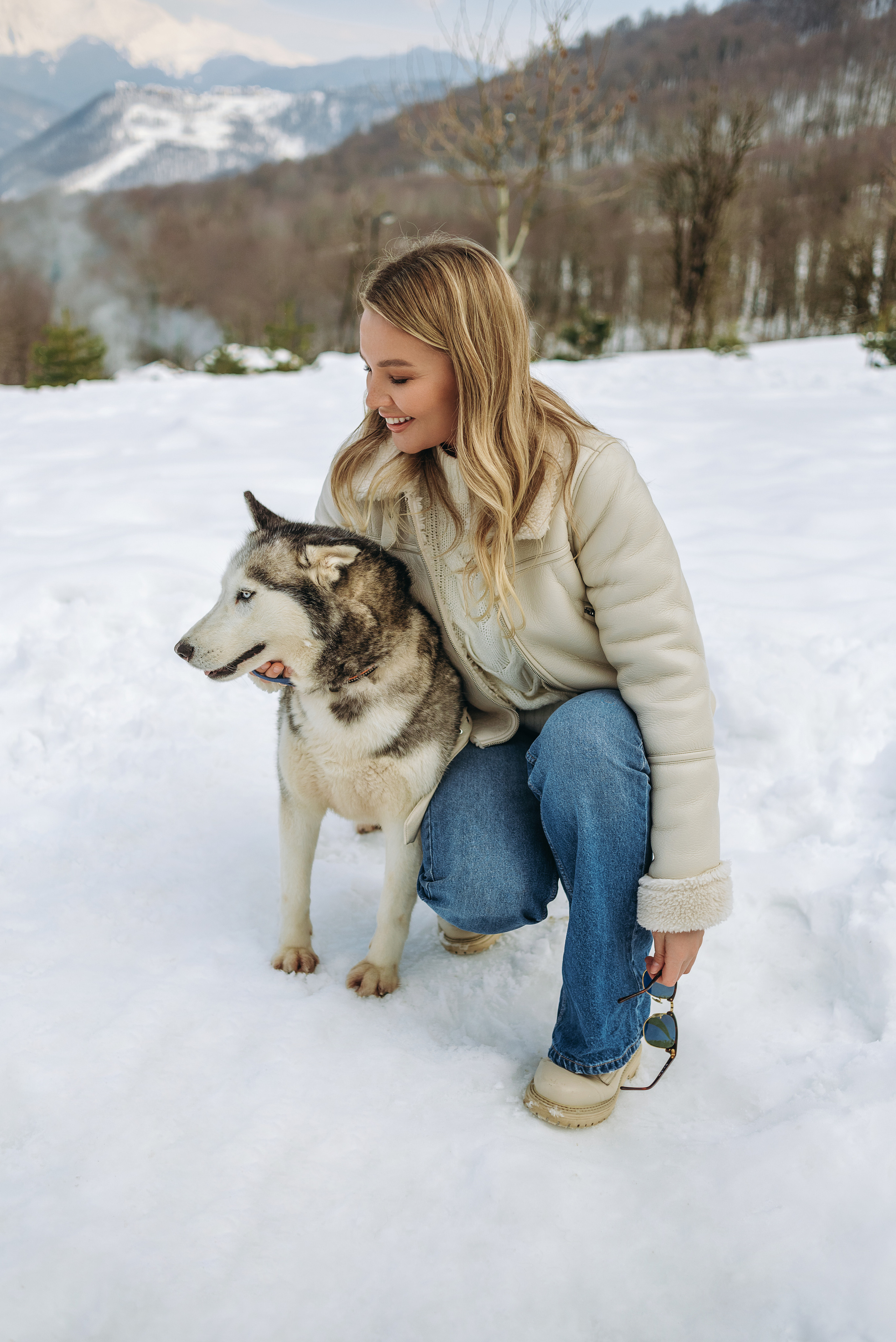 С хаски. Семейный фотограф в Тамбове Анна Кондрашова