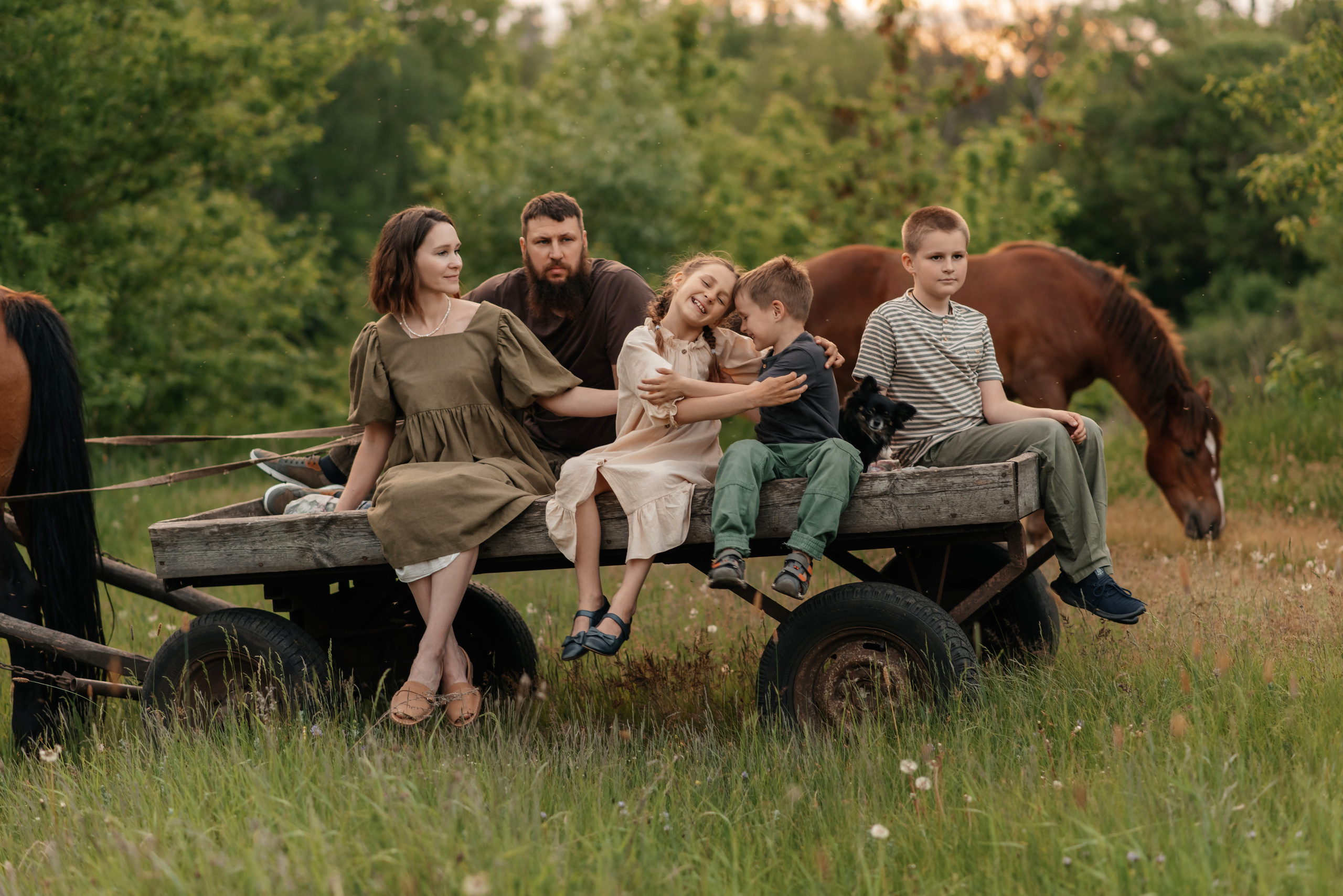 Семья Токаревых. Семейный фотограф в Тамбове Анна Кондрашова