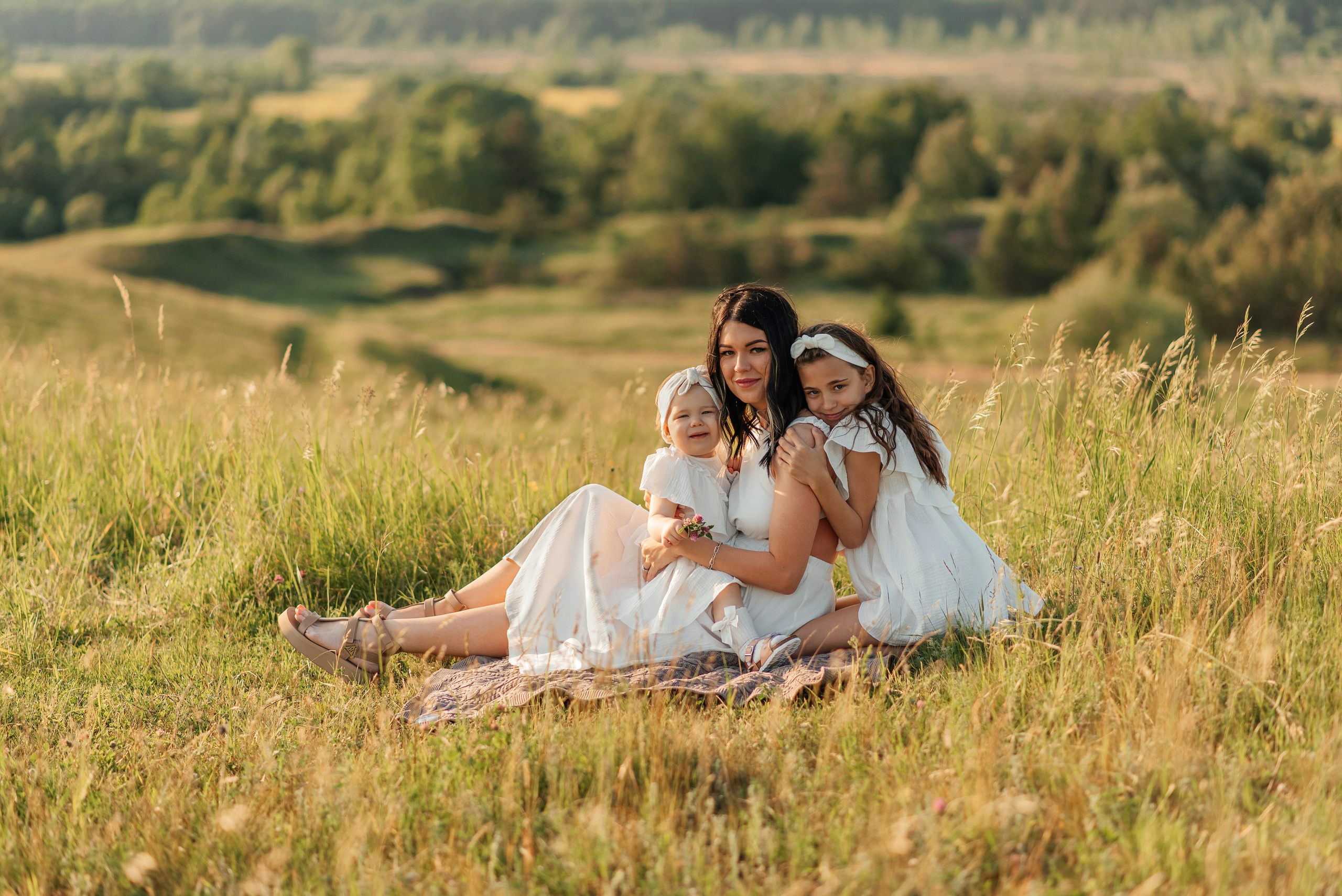 Катя, Соня и Настя. Семейный фотограф в Тамбове Анна Кондрашова