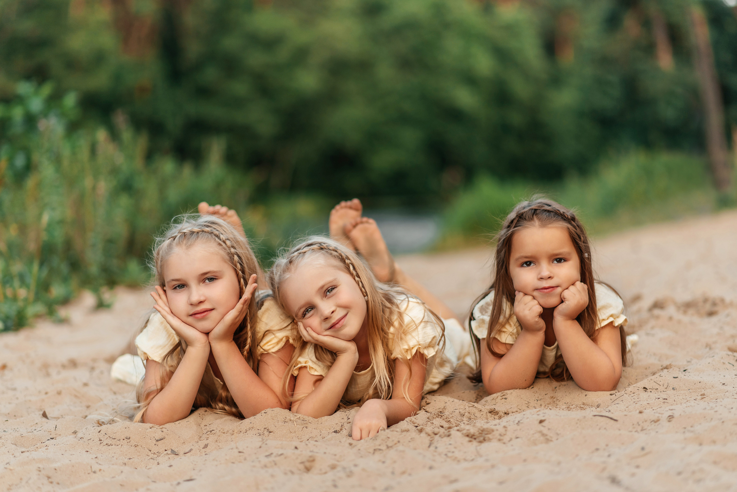 Алиса, Саша и Вика. Семейный фотограф в Тамбове Анна Кондрашова