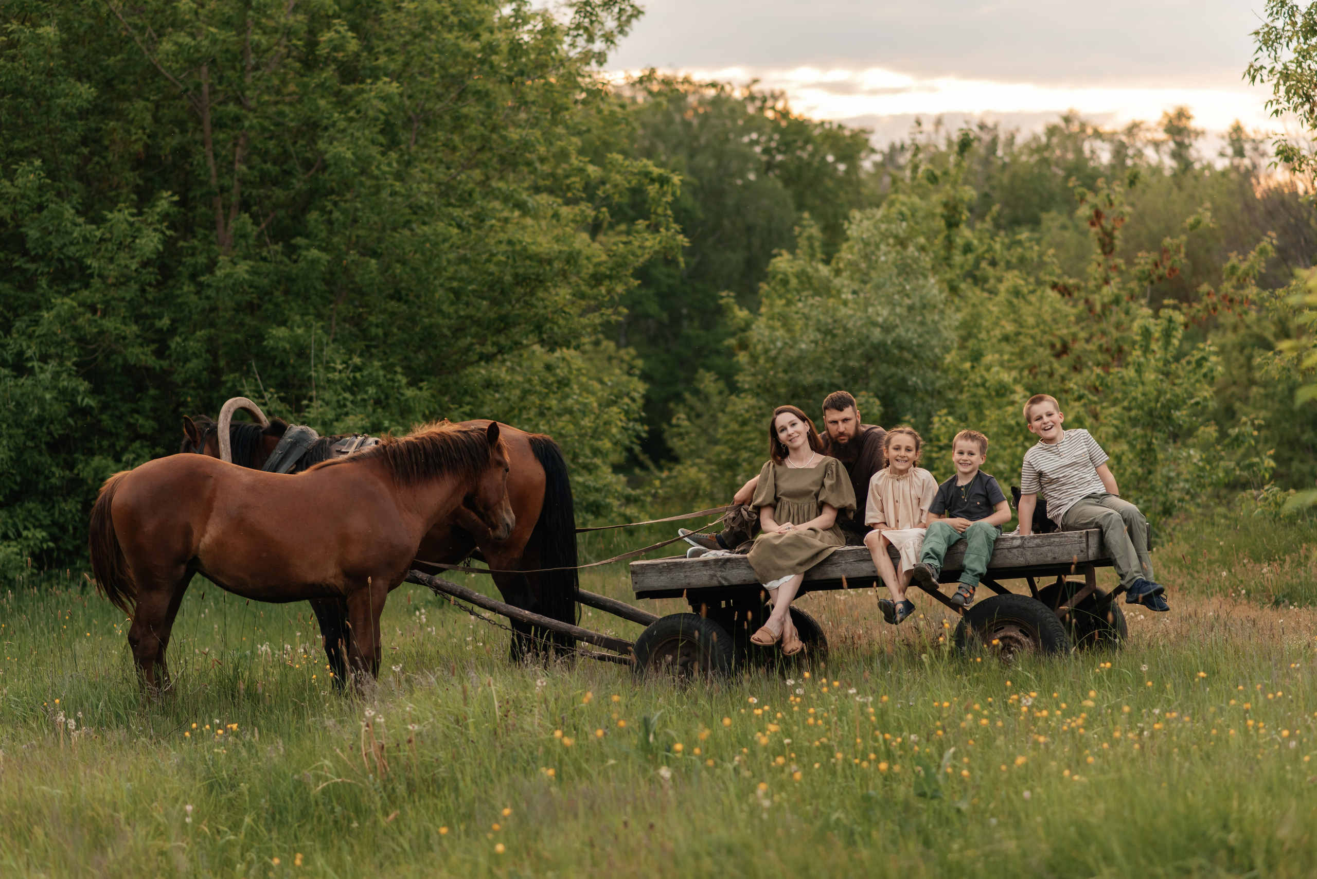 Семья Токаревых. Семейный фотограф в Тамбове Анна Кондрашова