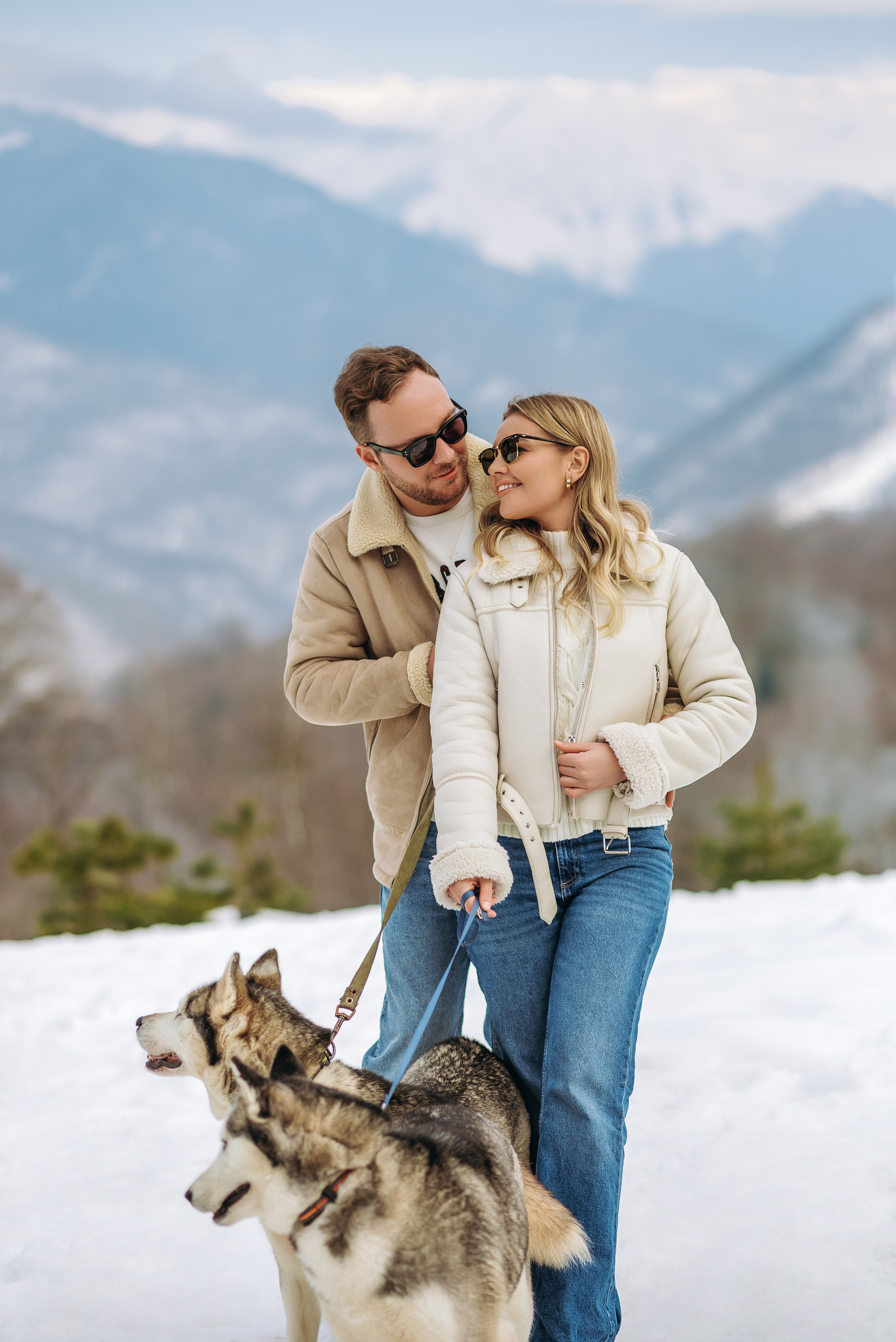 С хаски. Семейный фотограф в Тамбове Анна Кондрашова