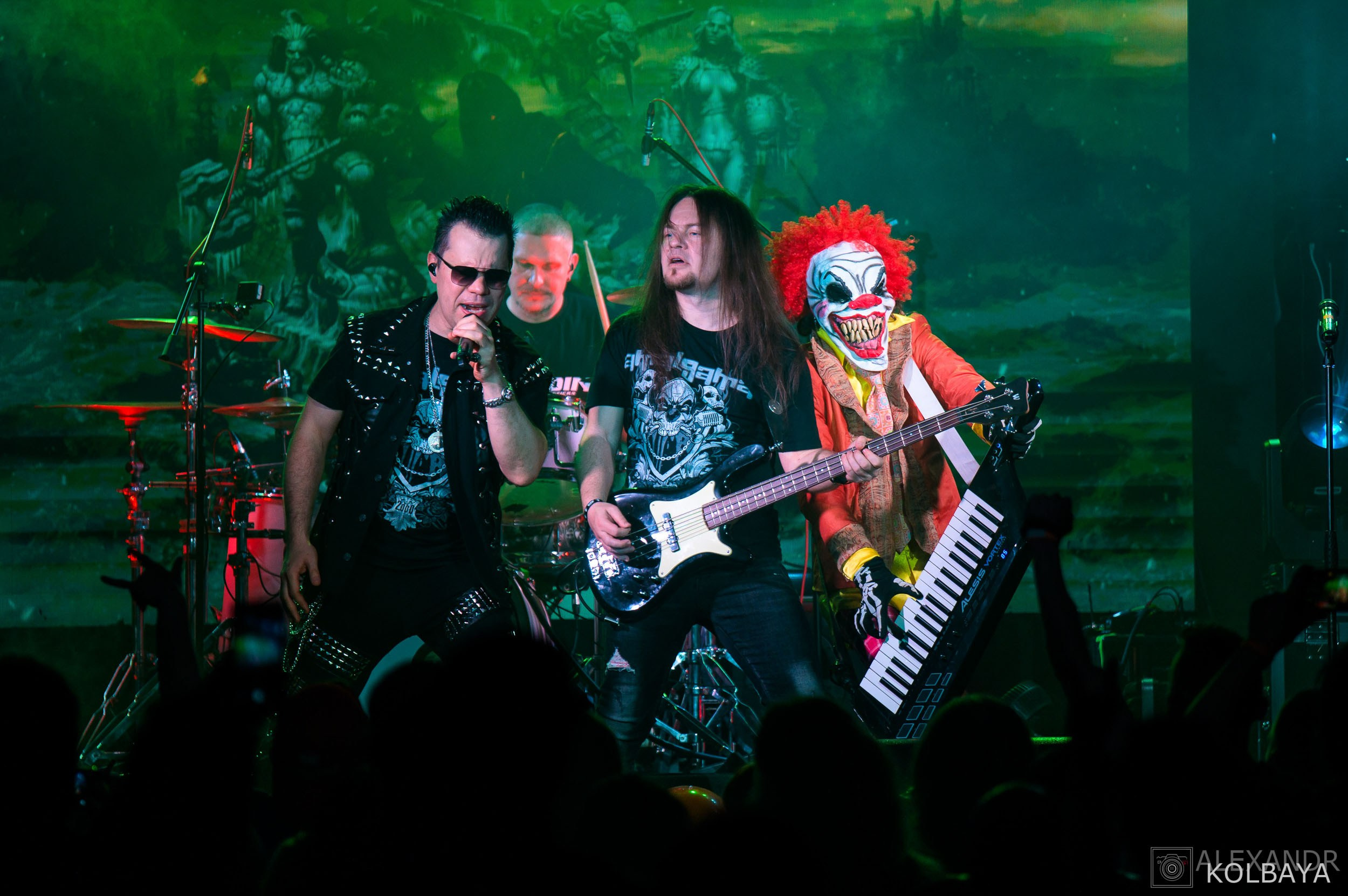Концерт группы AMALGAMA. Концертный и театральный репортажный фотограф в Москве Александр Колбая