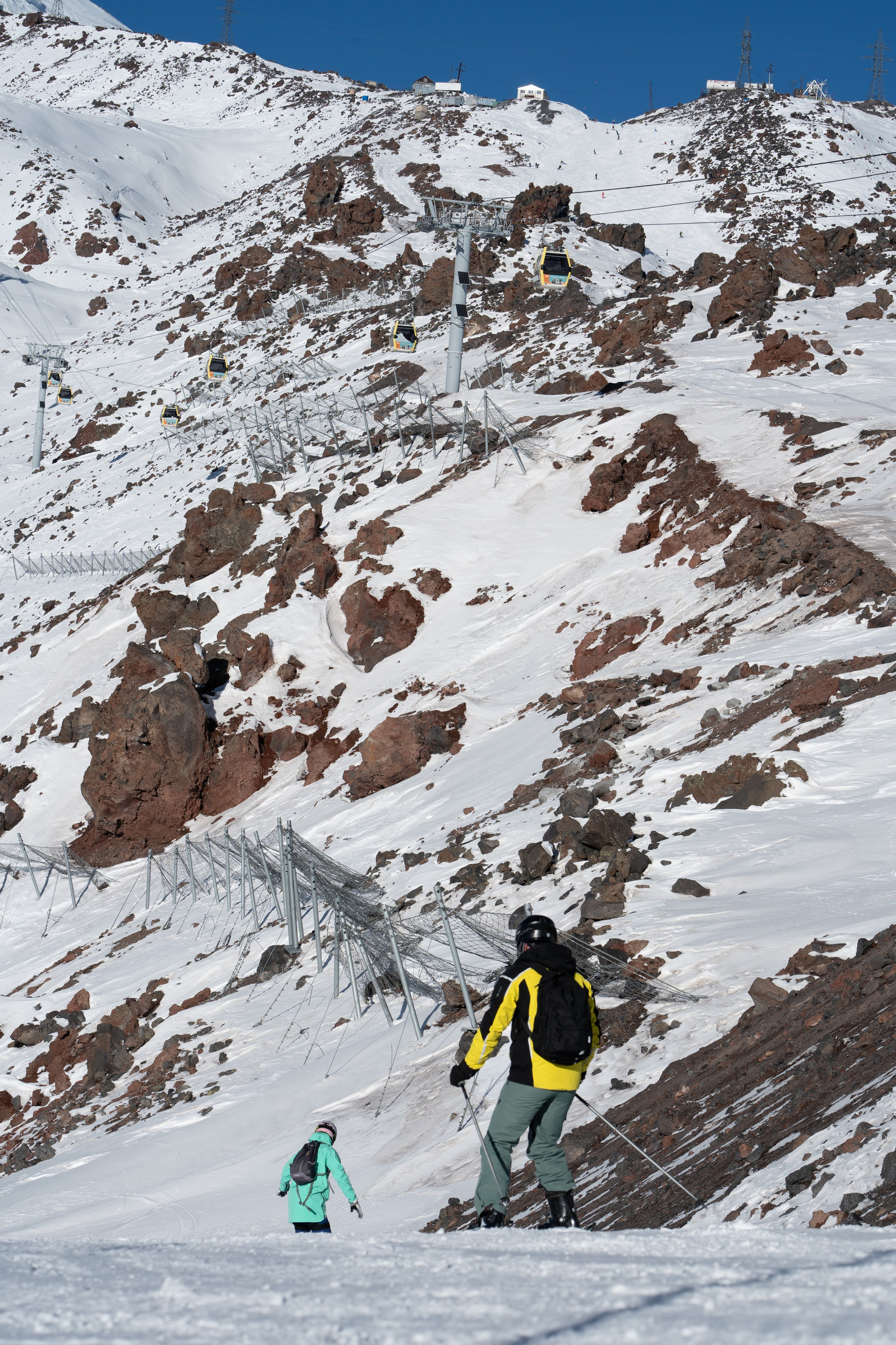 Съёмка рекламных баннеров на канатке Эльбрус для ДНС-Xiaomy. Фотограф, видеограф Пятигорск, Ставрополь, Ессентуки, Petlyakovs_photo
