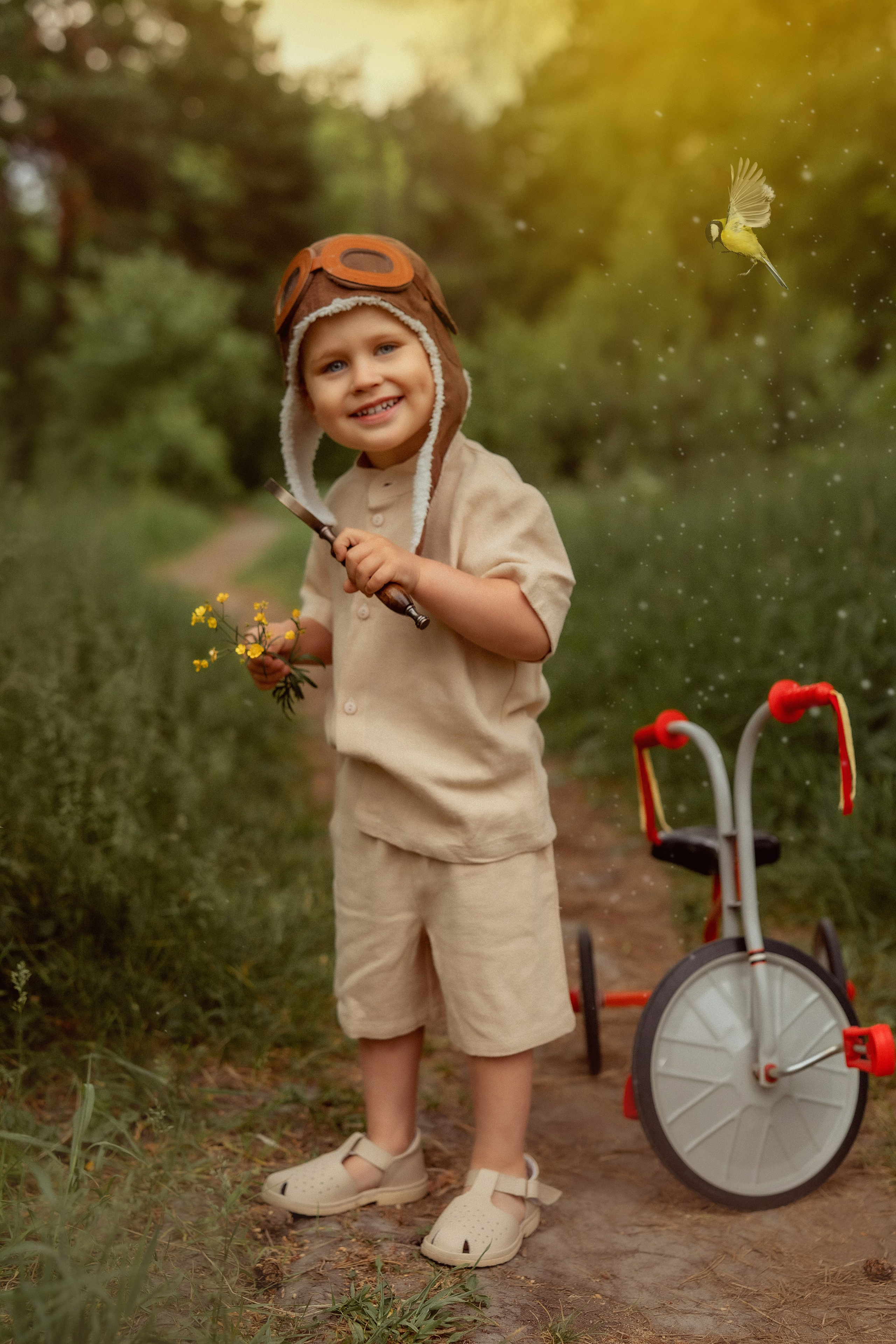 «Велосипед». Детский и семейный фотограф в г. Ачинск Надежда Мелиоранская