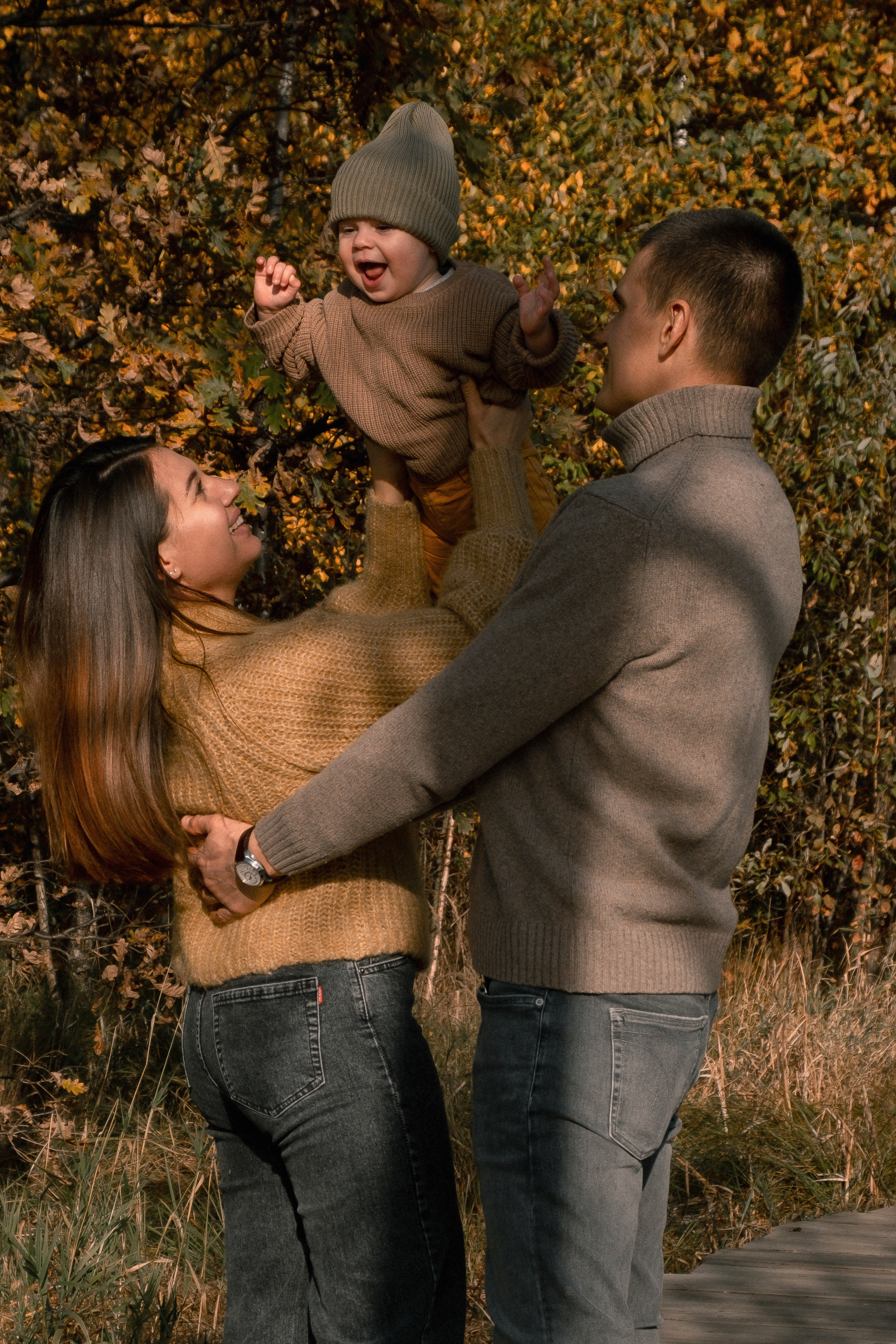 Сергей Ольга и Глеб. Фотограф Одинцово Нина Ленс