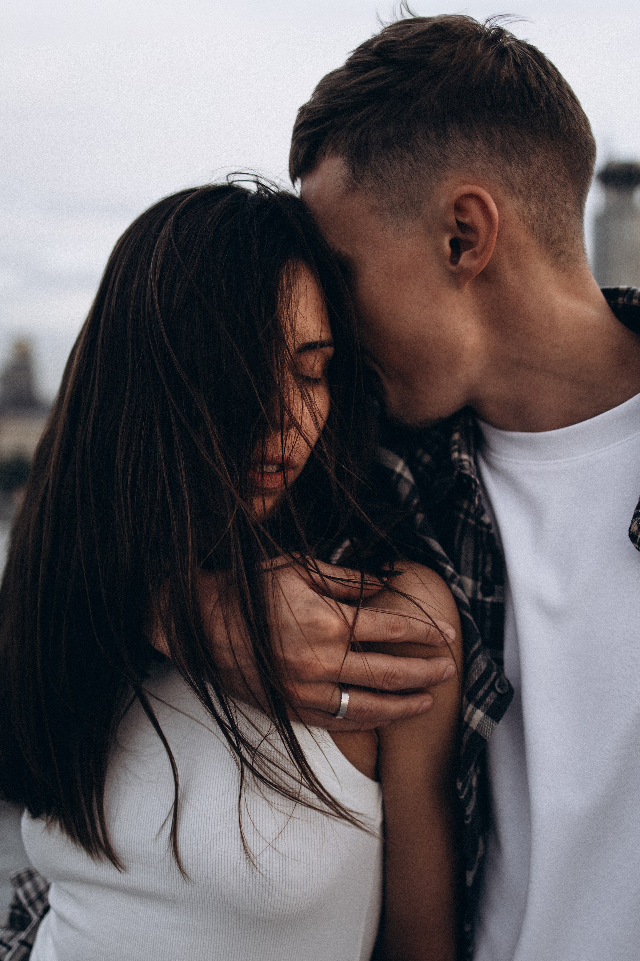 Виолетта и Макс на крыше. Семейный фотограф в Москве Марина Петра