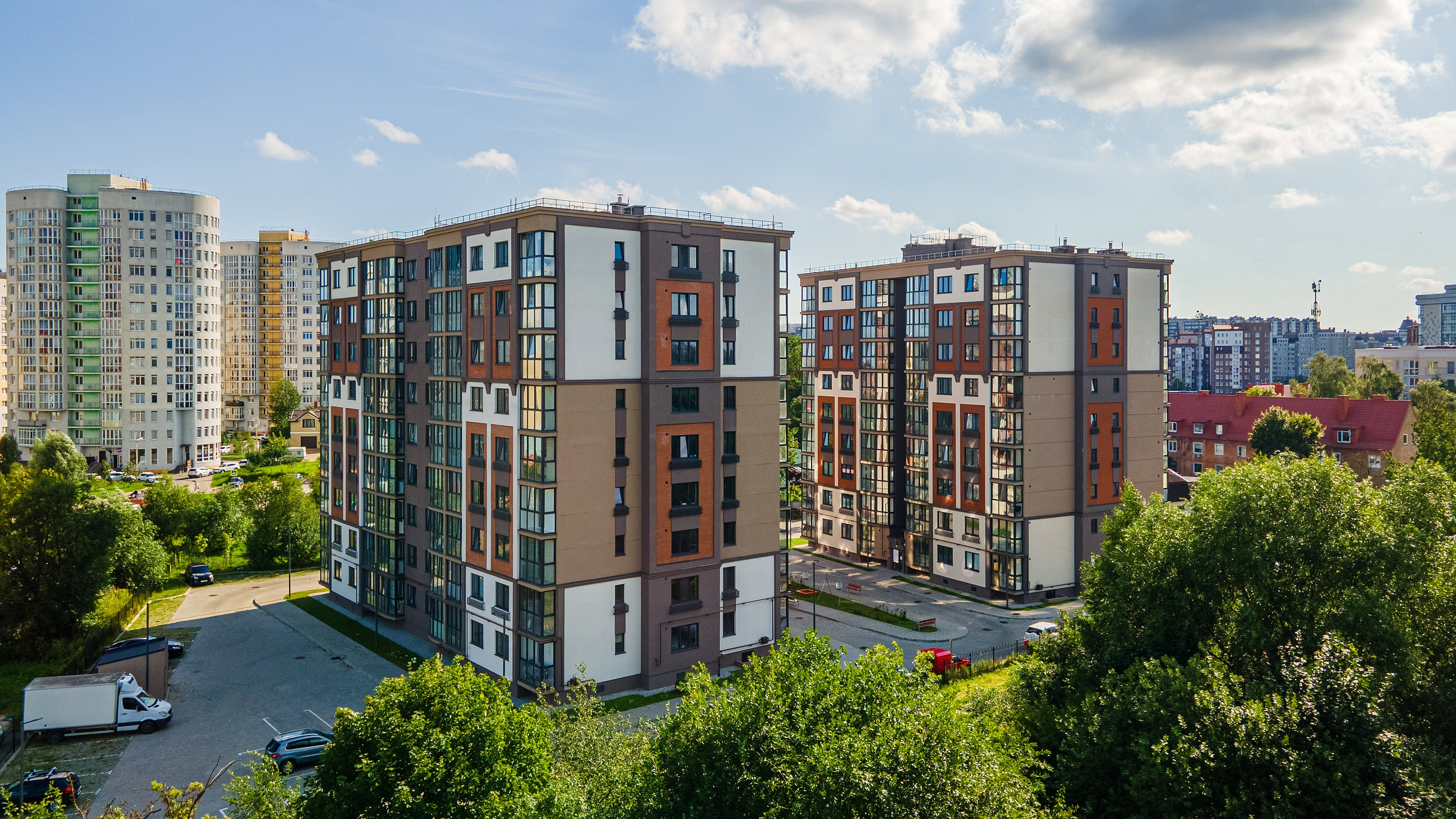 Аэросъемка. Визуальный контент для недвижимости в Калининграде