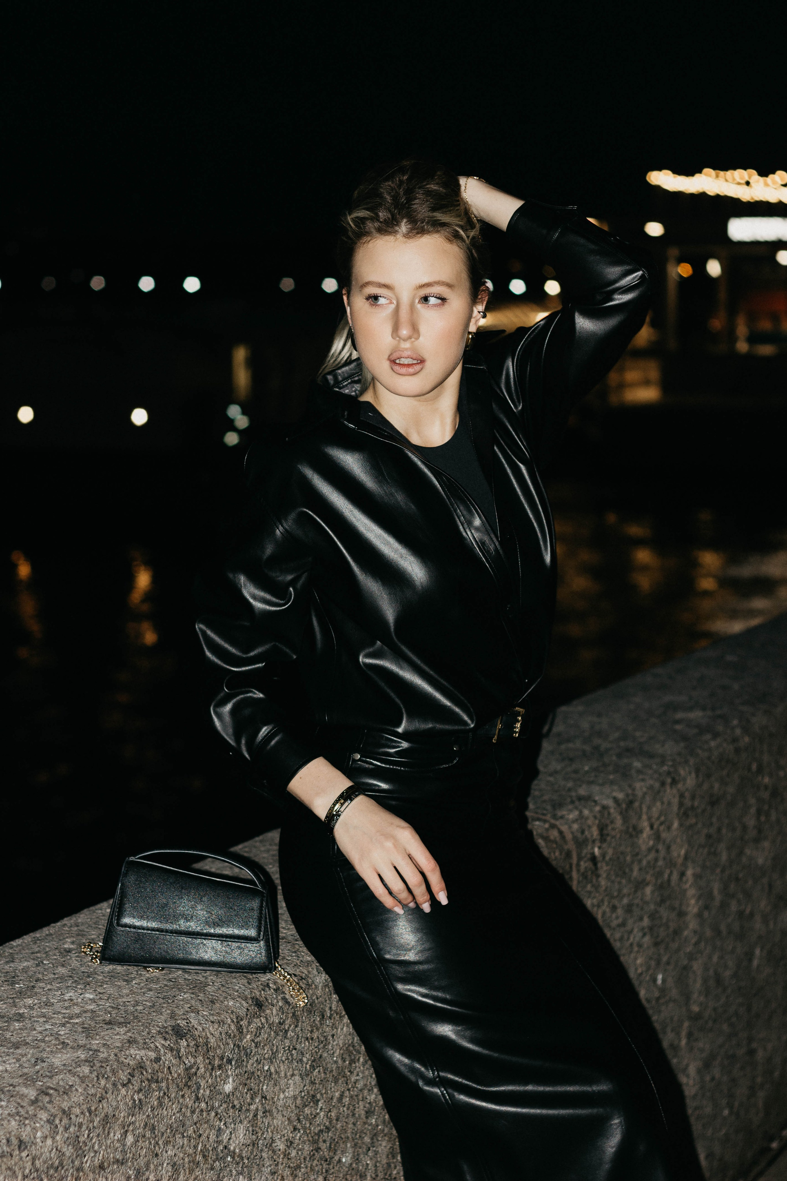 Даша и ночной Петербург. Фотограф в Санкт-Петербурге Головина Анастасия