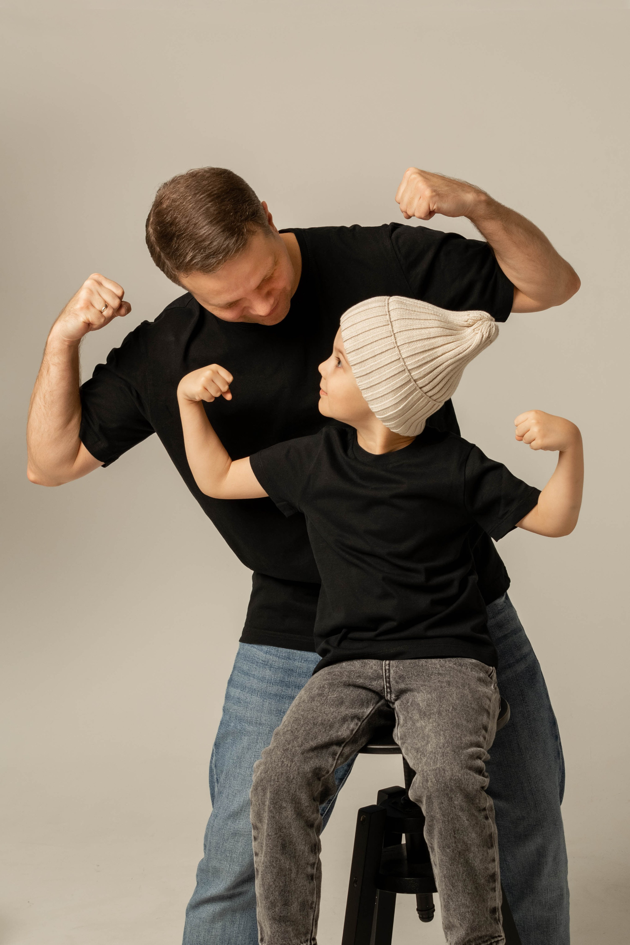 Семейная съемка в студии. Портретный фотограф в Санкт-Петербурге Наталья Родионова