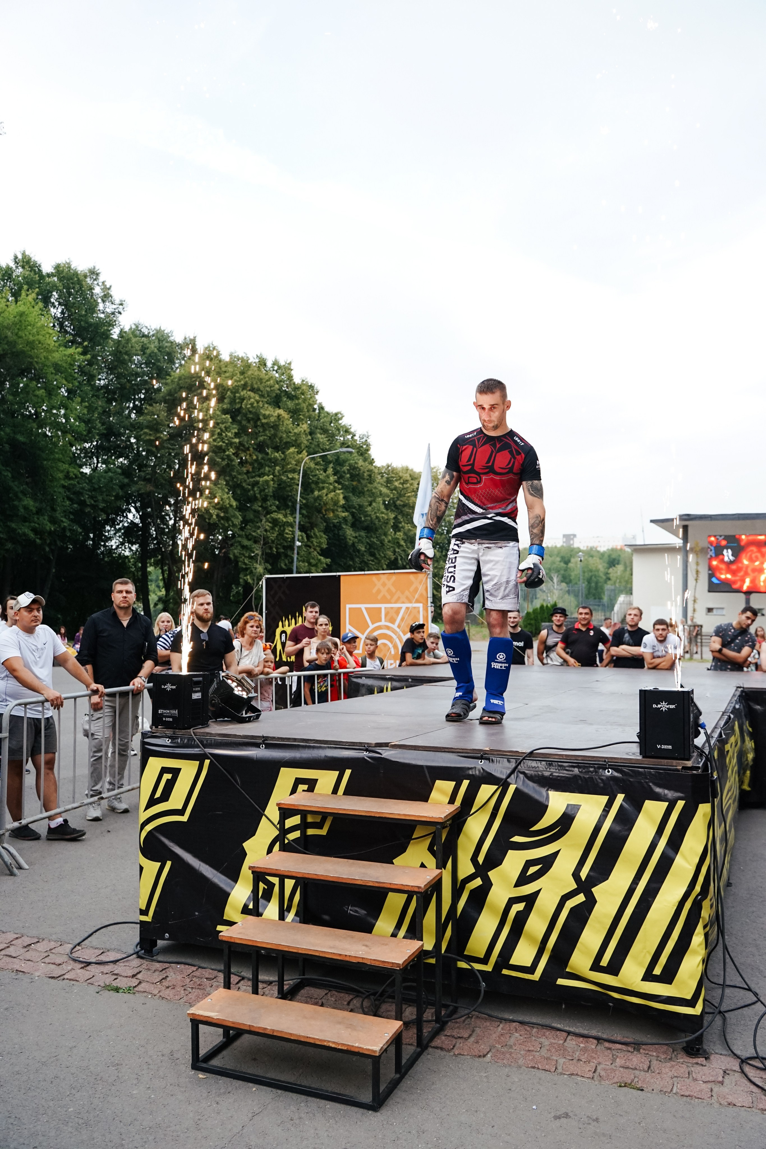 Вечер боев в ЦПКиО. Фотограф Надежда Погребняк | Рязань | Москва