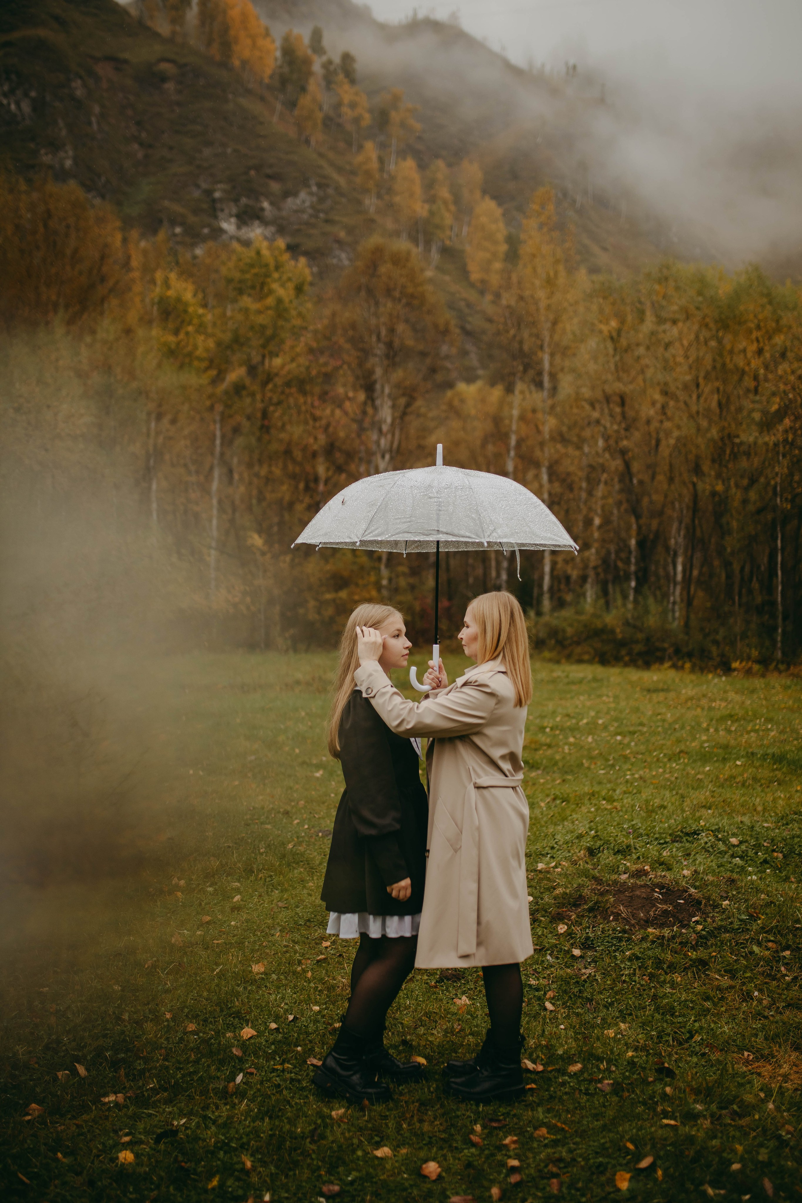 Осенняя история Саши и Дианы. Фотограф Наталья Кургина Слюдянка Иркутск