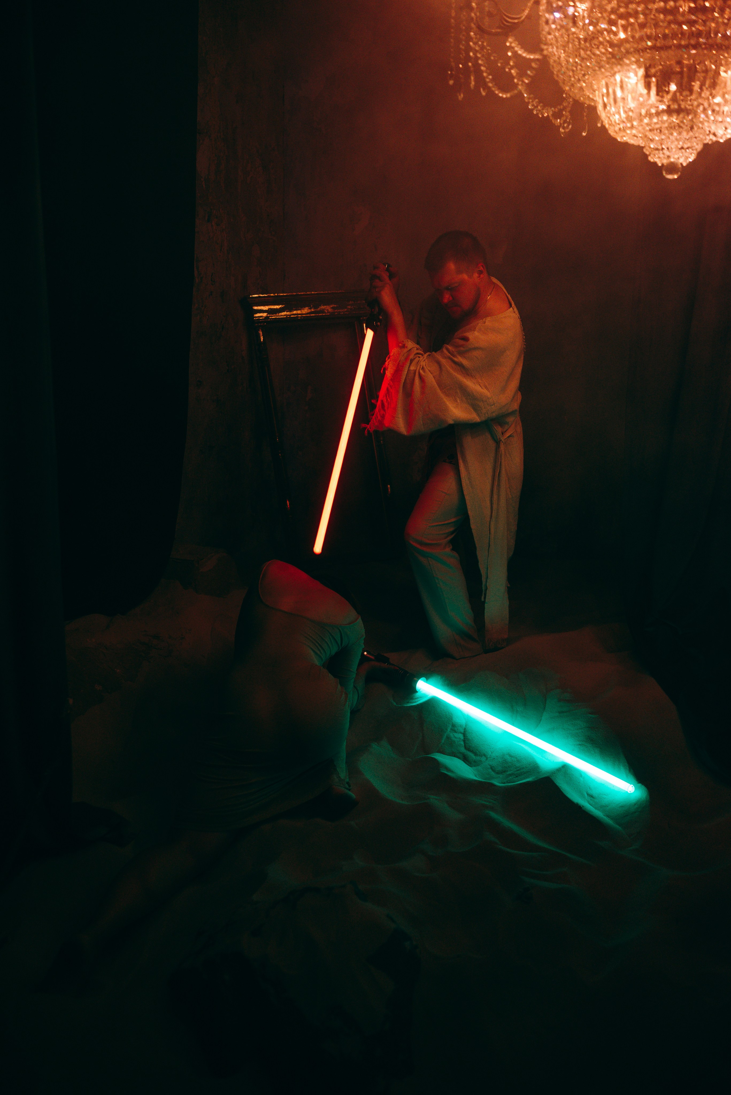 Парная съёмка на юбилей свадьбы в студии. Фотоведьма Дарья Нечинская