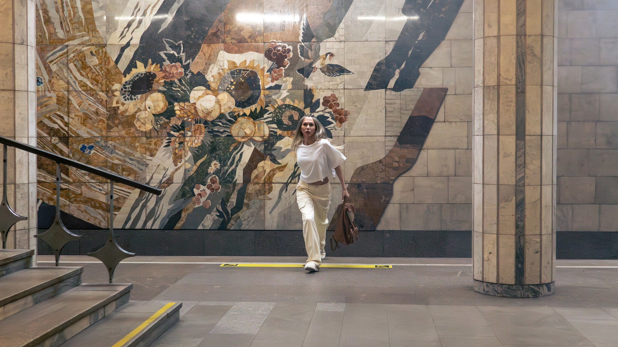 Фотосессия в метро, съемки клипа в Новосибирске