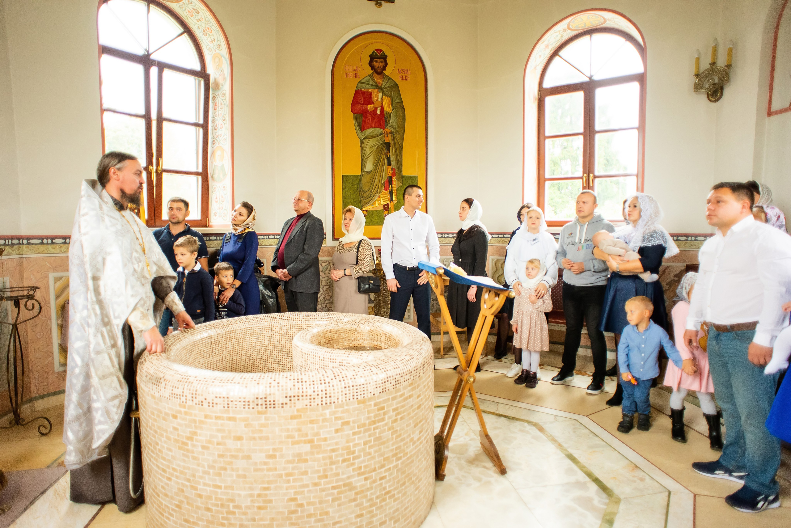 Крещение Владислава. Фотограф Юлия Попова