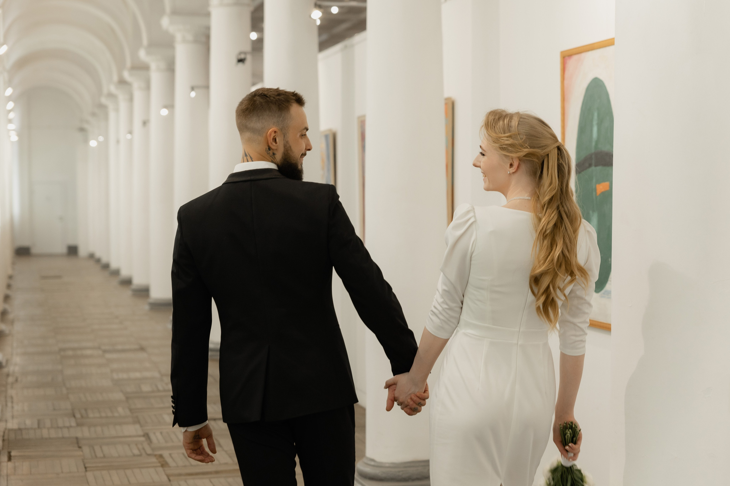 ЗАГС и прогулка лов стори. Свадебный фотограф Калининград