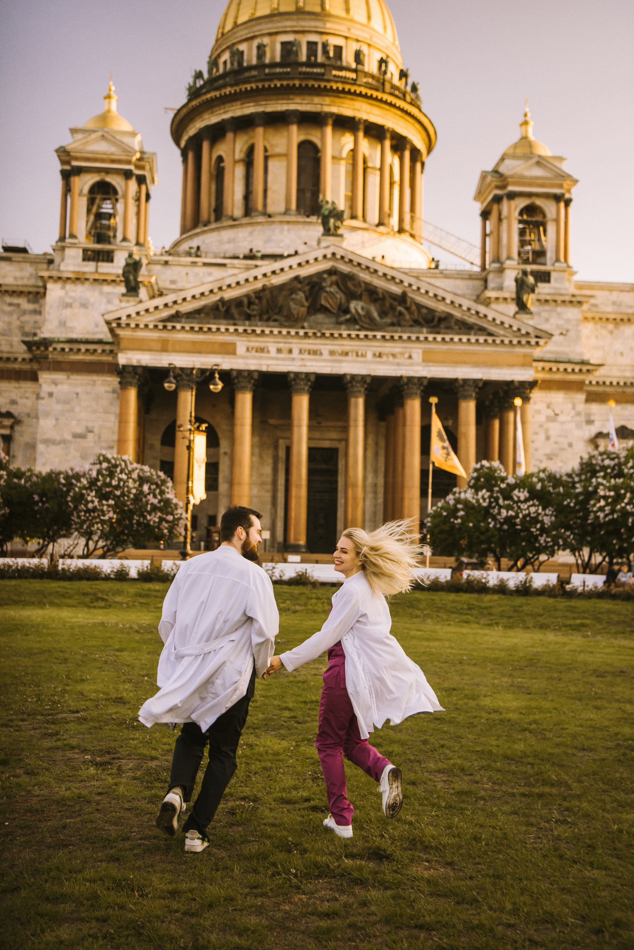 Лера и Женя. Разводные мосты. Рассвет. Свадебный фотограф в Санкт-Петербурге София Шубик