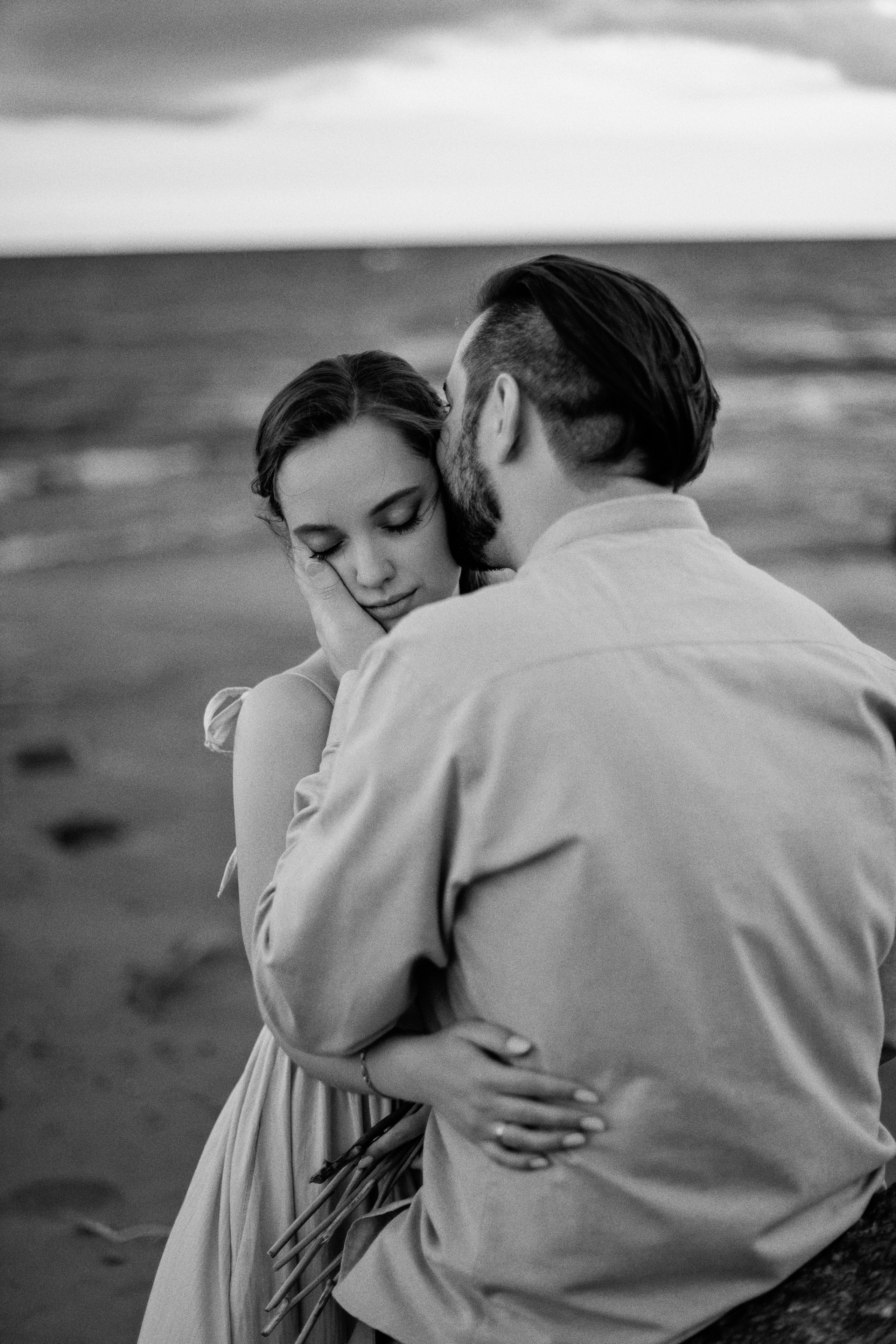 Настя и Вова Финский залив. Свадебный фотограф в Санкт-Петербурге София Шубик