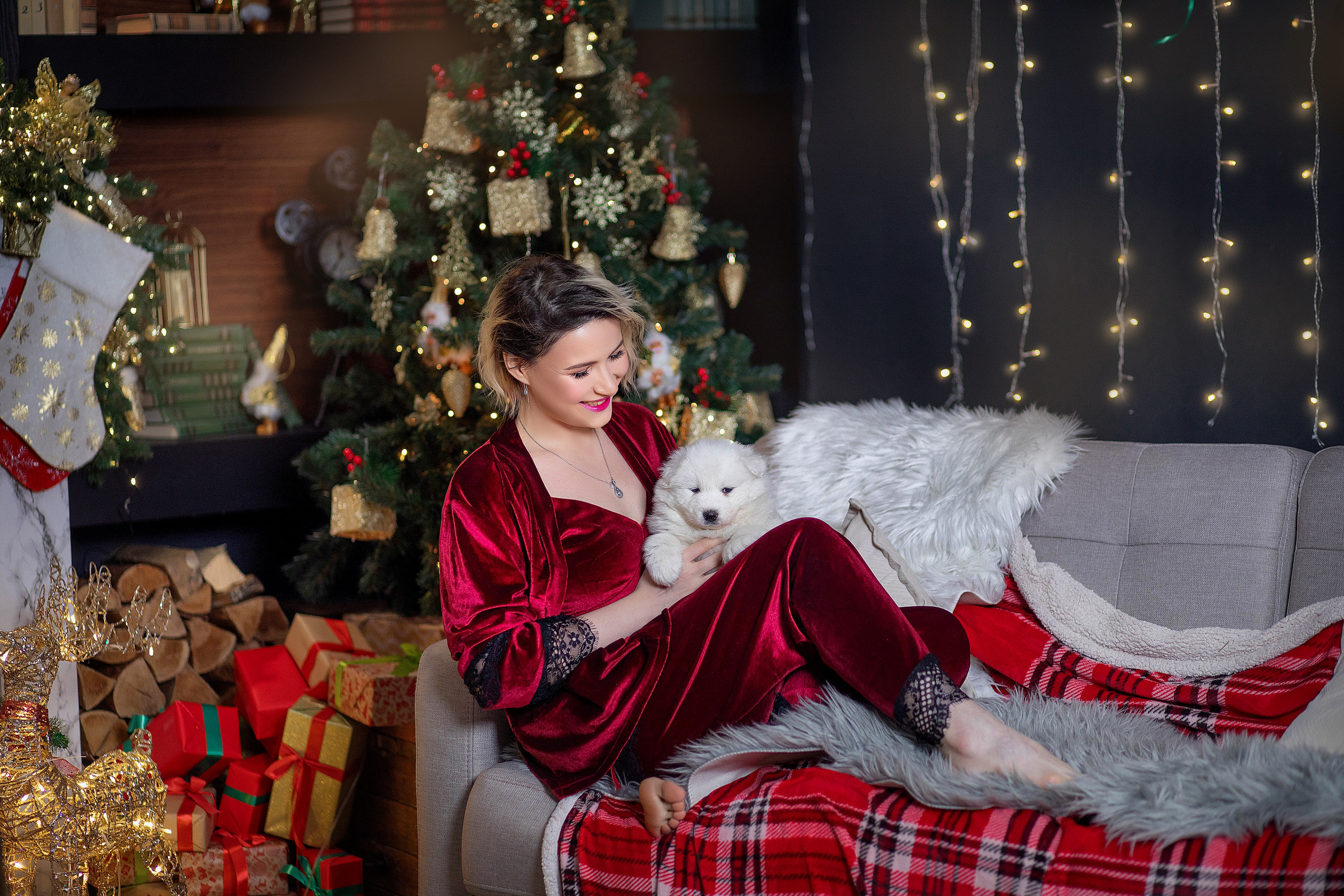 Новогодние съёмки. Фотограф Ирина Зверева