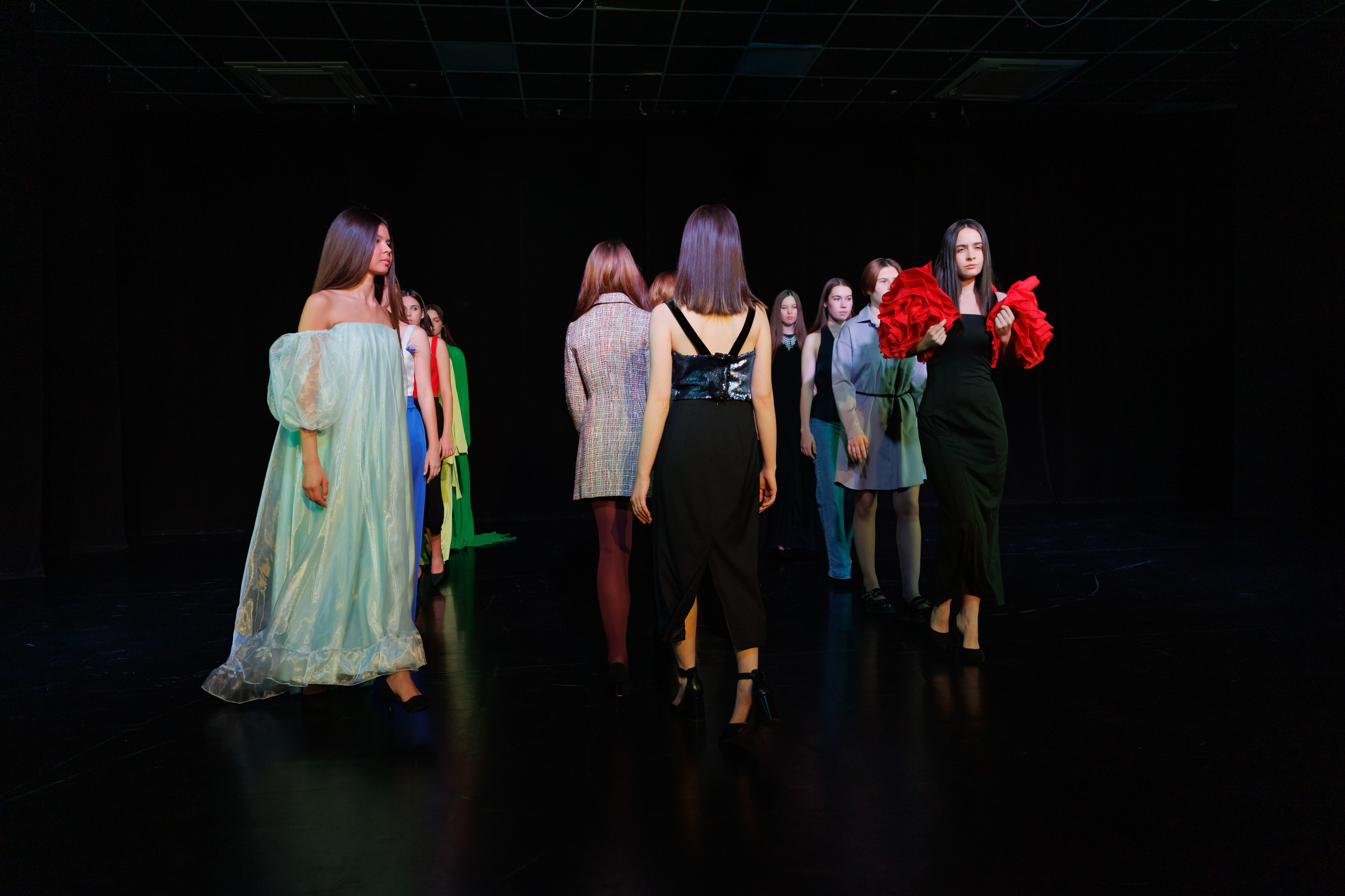 Показ коллекций Новосибирских дизайнеров для Fly Production. Фотограф Новосибирск — Наталья Гресь