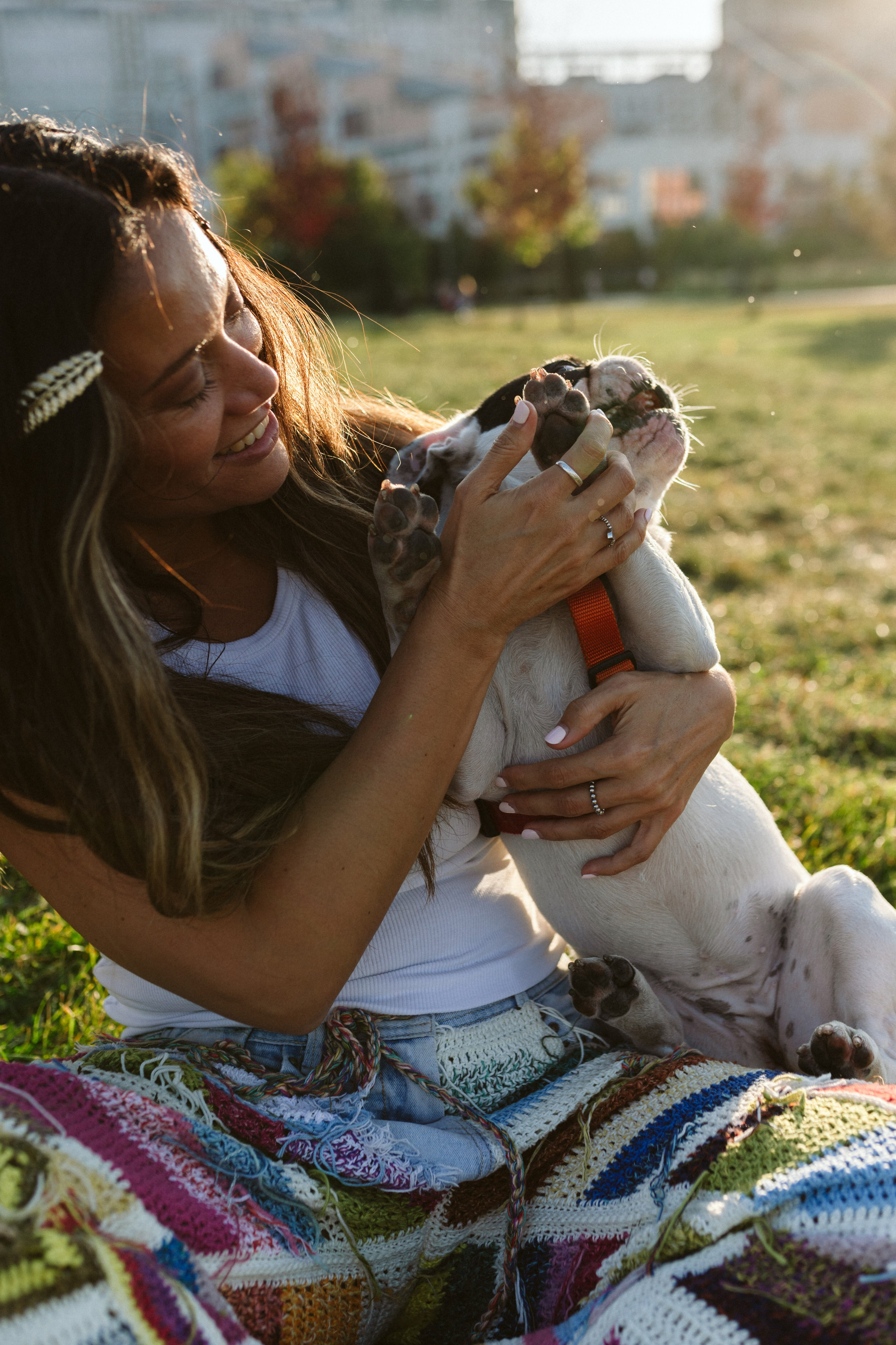 Инна и Белль. Фотограф анималист в Москве Ольга Агушева