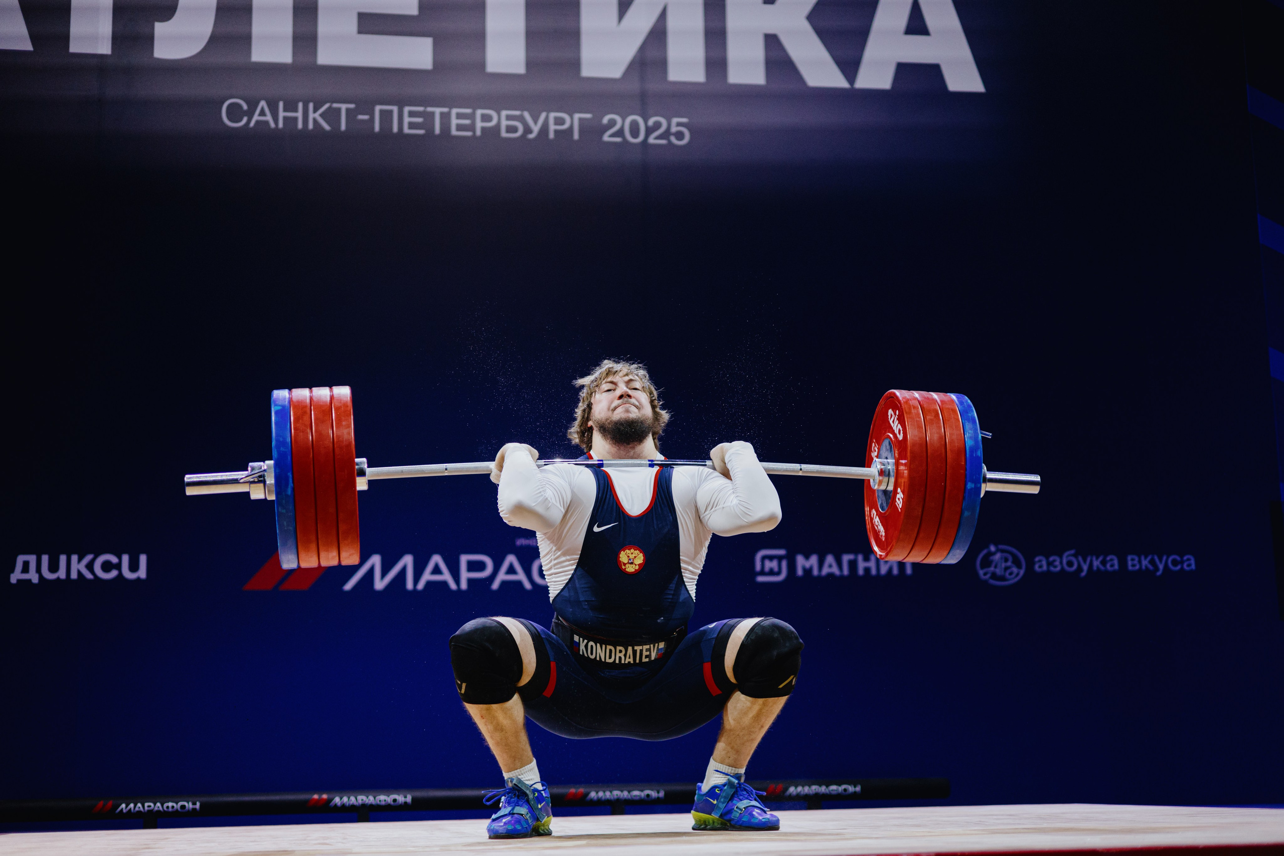 Чемпионат России по тяжелой атлетике 2025. Фотограф в Москве и Санкт-Петербурге Дарина