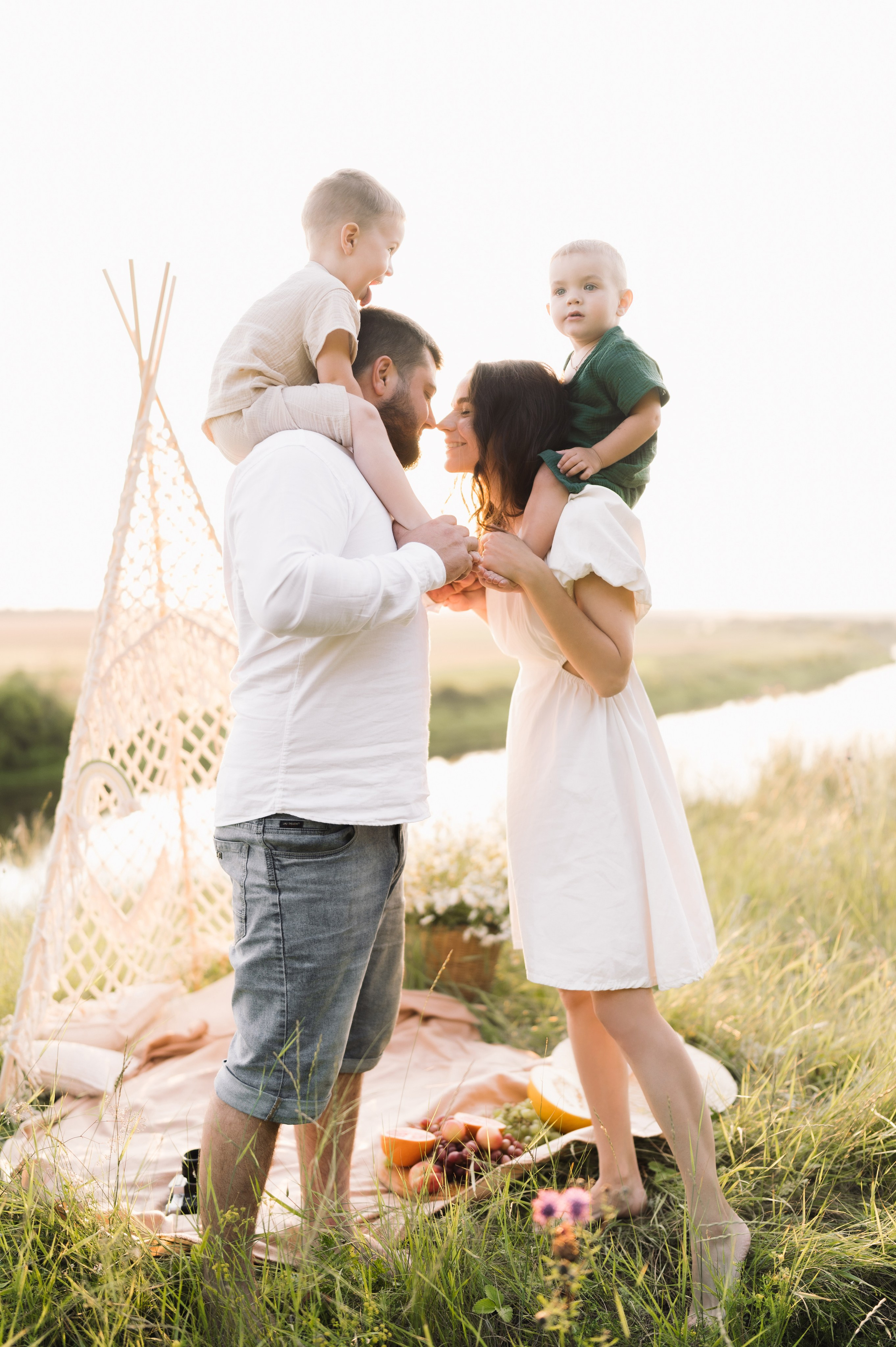 Маша, Влад, Ярик и Ваня. Фотограф Ольга Мызникова