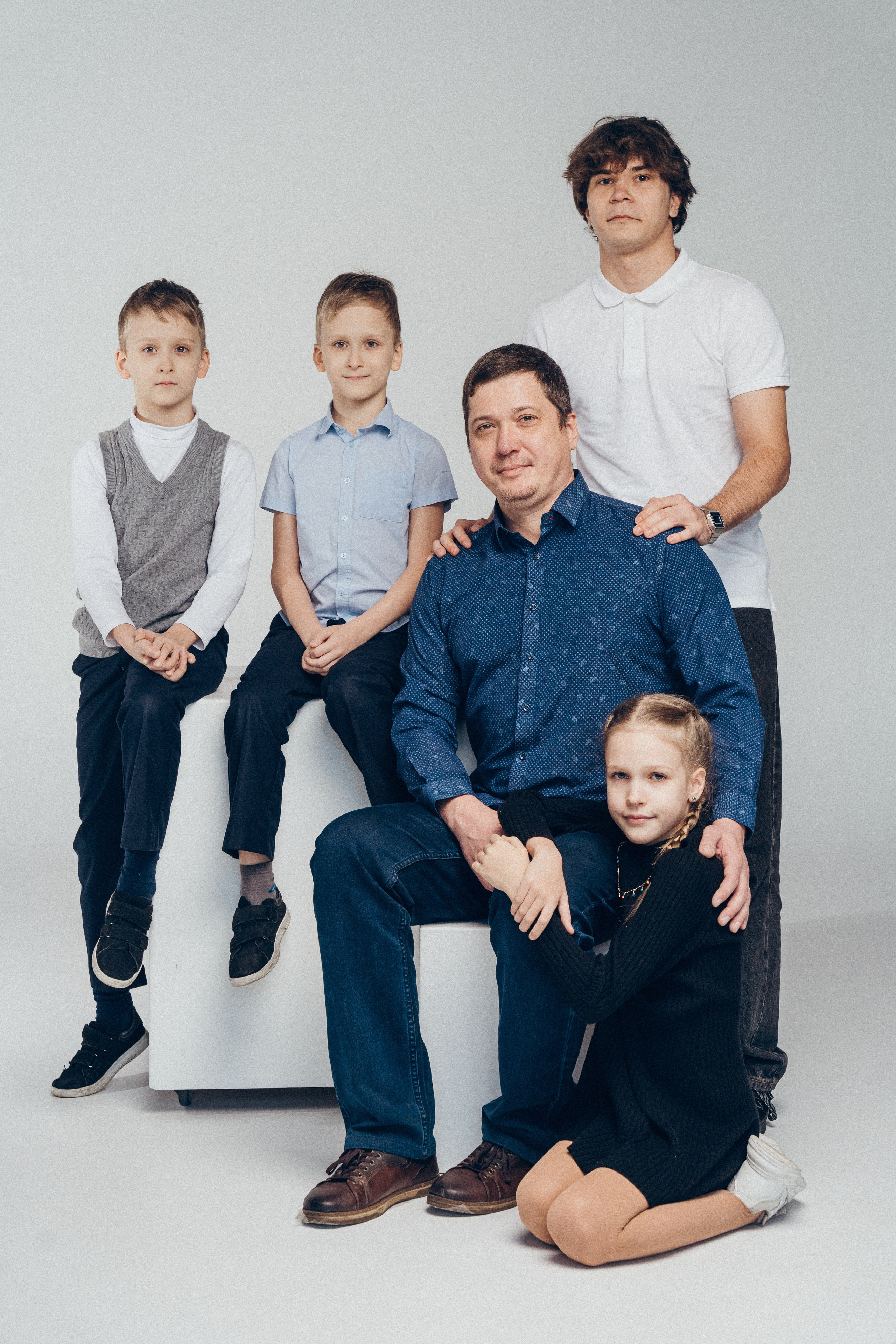 Студийная. Детский и семейный фотограф в Красноярске Настя Ярош