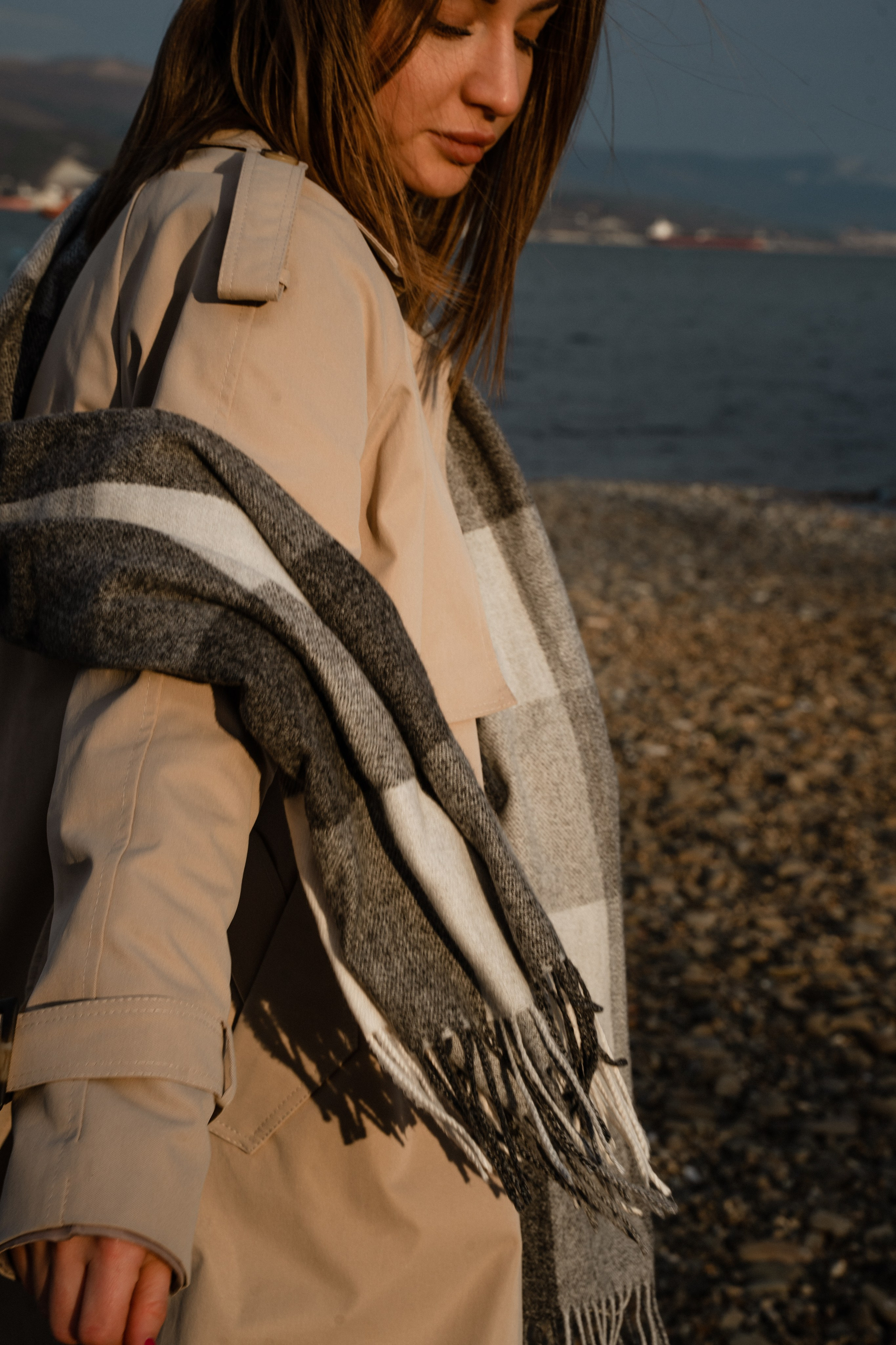 Осенняя фотосессия у моря в Новороссийске. Фотограф Екатерина в городе Новороссийск